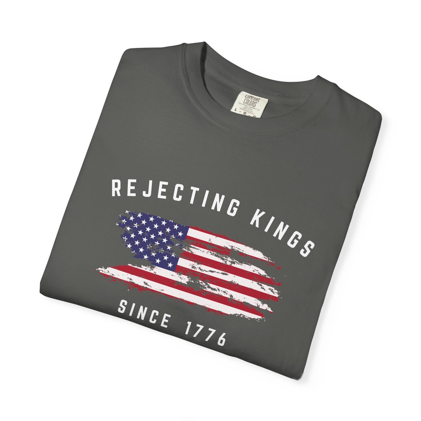 Rejecting Kings Shirt, personalized 4th July independent shirt, Since 1776 Shirt,No Kings In America Shirt,Pro Democracy Shirt,gift for her