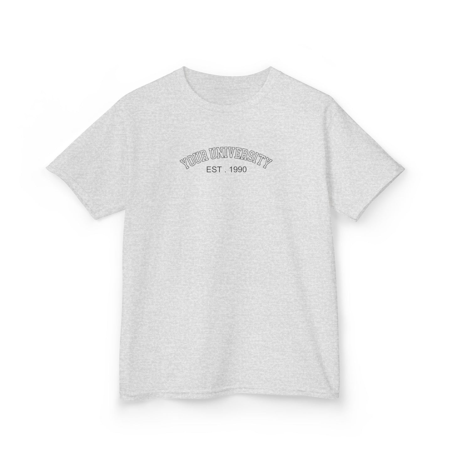 Personalized University Baby Tee, Personalized University Name Shirt, personalized text shirt, Custom Text Shirt, Graduation shirt, Crop Top