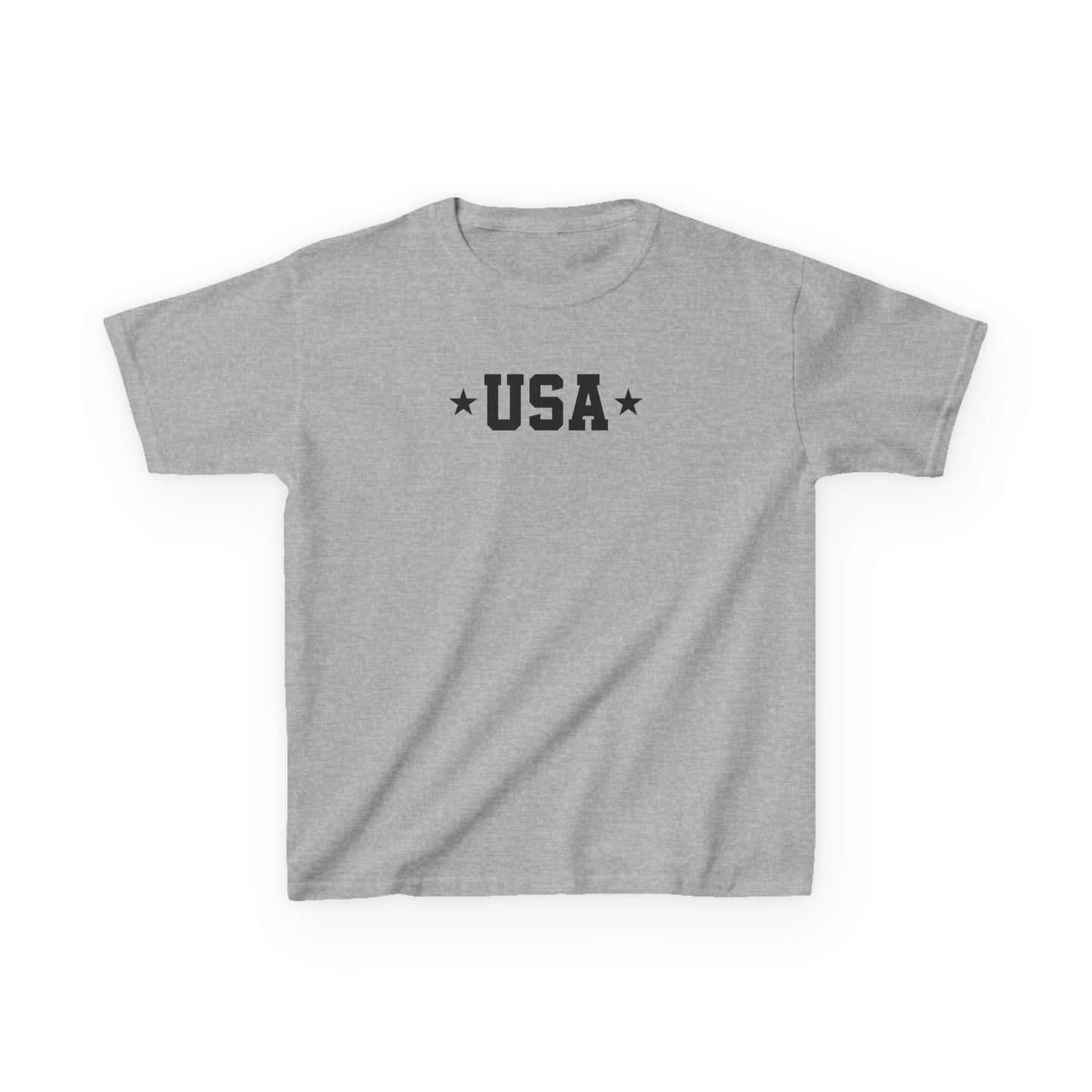 USA (Block Font - Two Stars), Personalized kids shirt, Usa peronalized baby tee,Fourth of July Tee ,Patriotic Shirt,Kids 4th of July Shirts