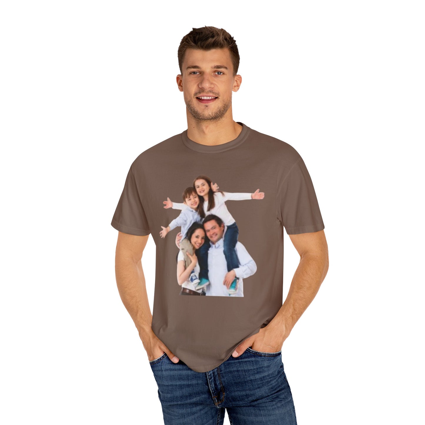 Custom Shirt With Photo, Make Your Own Shirt, Comfort Colors Custom Photo Shirt, Birthday Photo , Family Photo Shirt | Custom Image Shirt