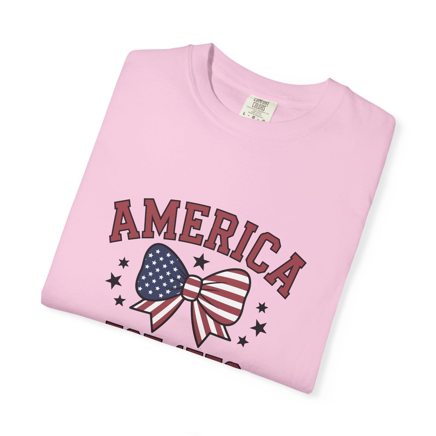 Comfort Colors USA Shirt, 4th of July shirt, America est 1776 shirt, red white blue shirt, summer patriotic shirt for women, gift fo her