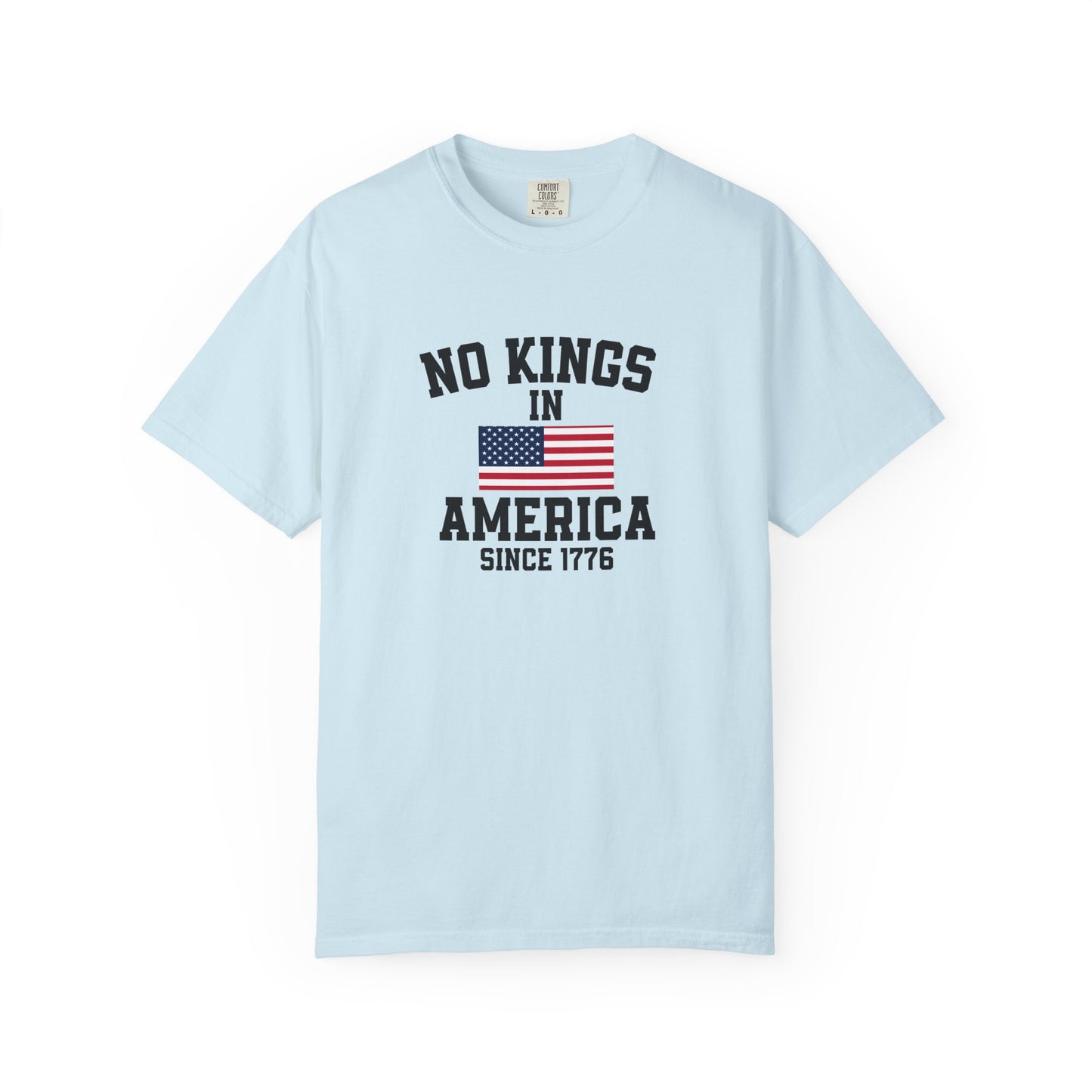 Personalized No Kings in America T Shirt, Democracy Tee, Patriotic Tee , personalized T shirt, 4th July Custom shirt, Liberal Shirt