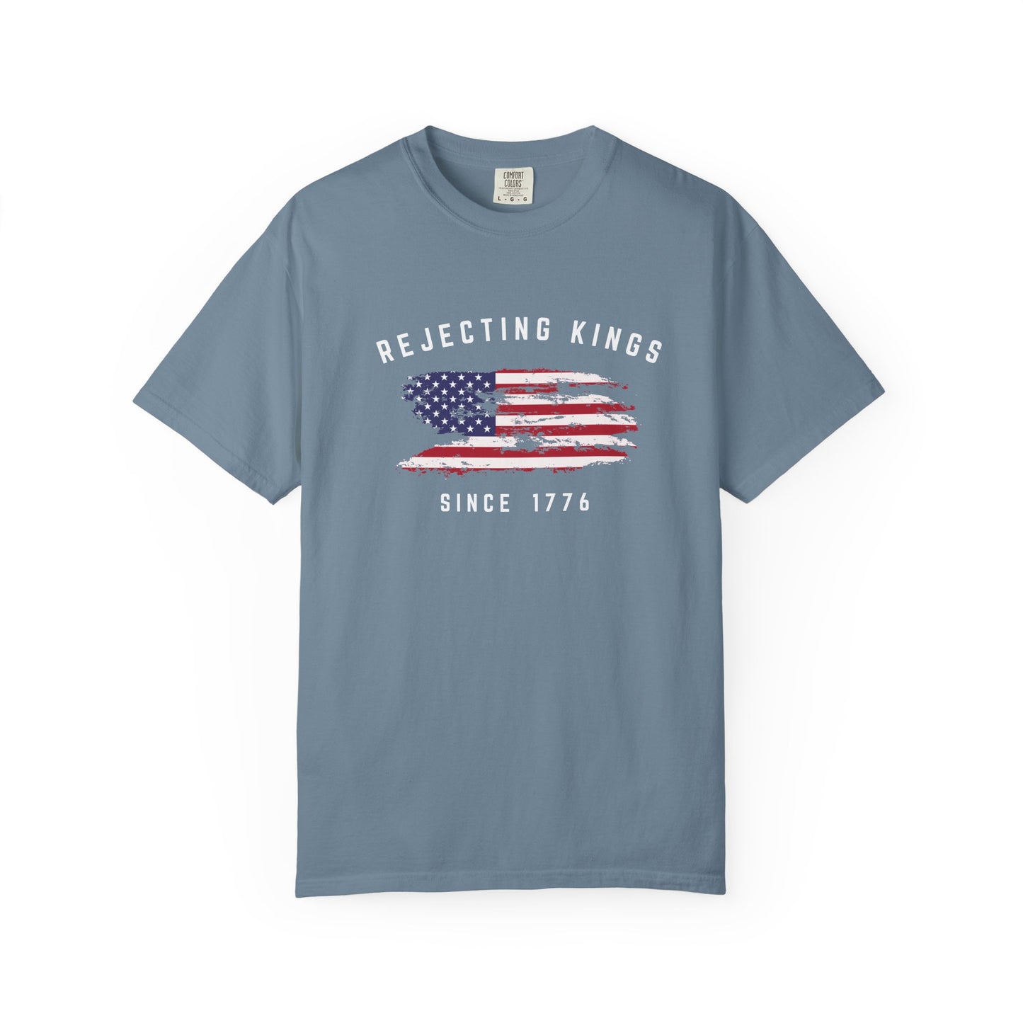Rejecting Kings Shirt, personalized 4th July independent shirt, Since 1776 Shirt,No Kings In America Shirt,Pro Democracy Shirt,gift for her