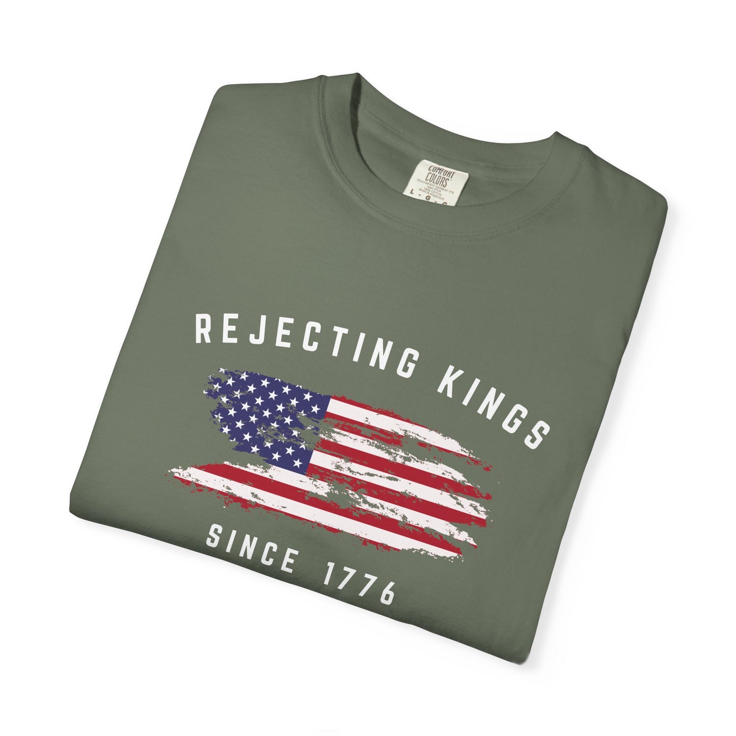 Rejecting Kings Shirt, personalized 4th July independent shirt, Since 1776 Shirt,No Kings In America Shirt,Pro Democracy Shirt,gift for her