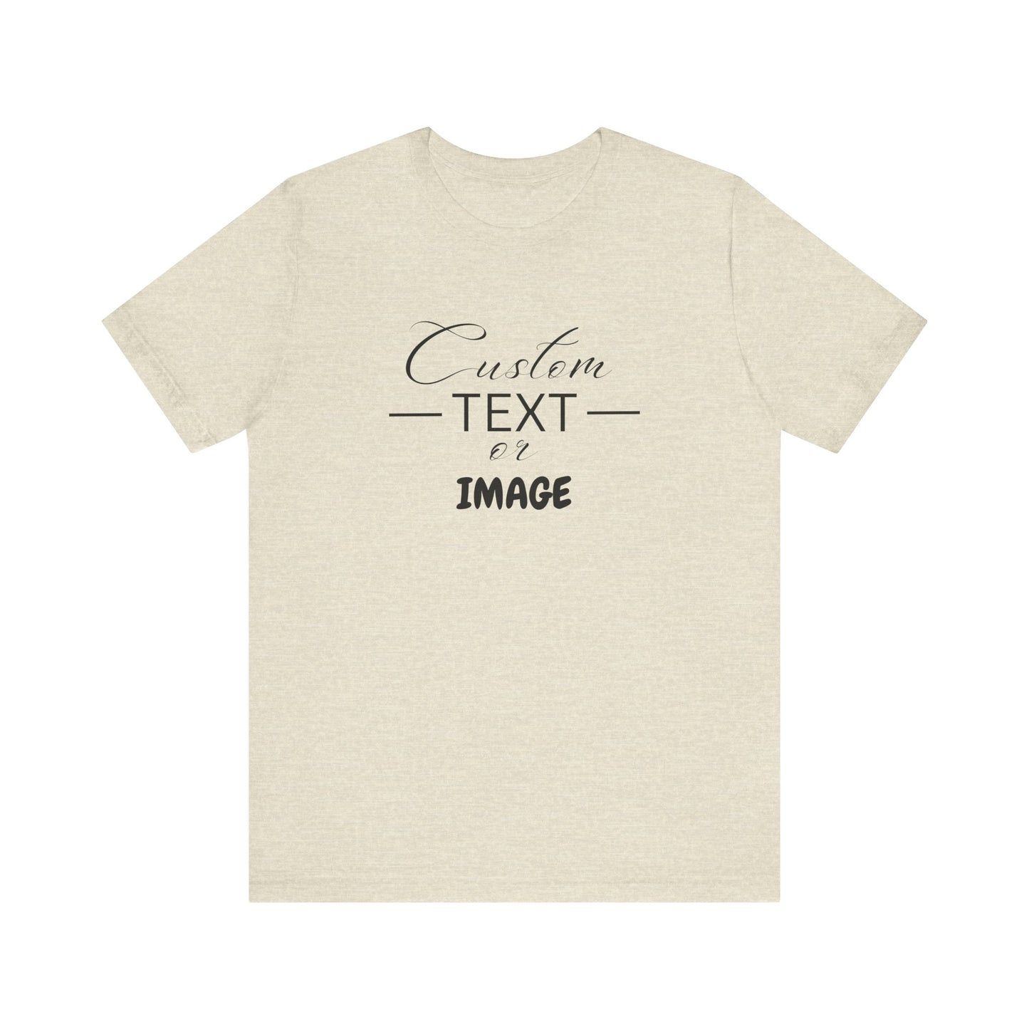 Custom Bell Canvas T Shirt, Personalized Bella Shirt, Custom Unisex Shirts, Custom Shirt, T-Shirt, Custom Logo Shirts, Customizable Business