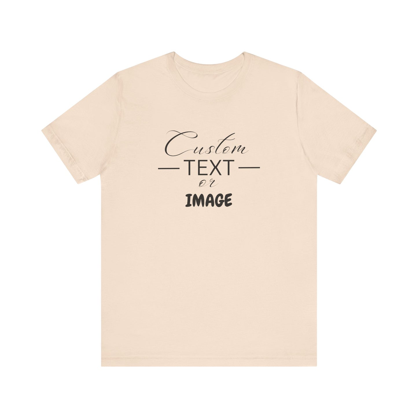 Custom Bell Canvas T Shirt, Personalized Bella Shirt, Custom Unisex Shirts, Custom Shirt, T-Shirt, Custom Logo Shirts, Customizable Business