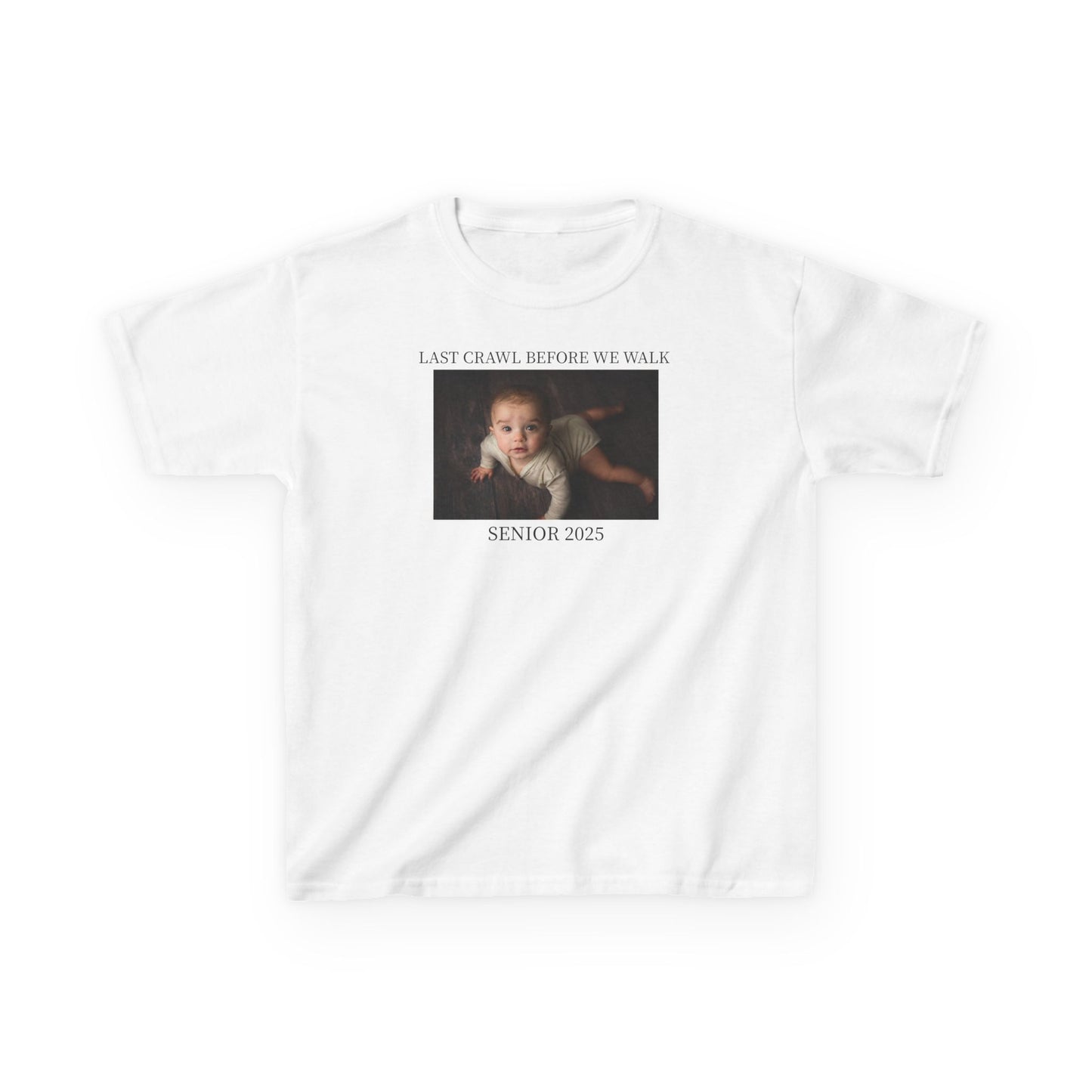 Custom Photo Senior Baby Tee, Last Crawl Before We Walk Grad Baby Tee, Sorority Bar Crawl Shirt, Custom Bar Crawl Tshirt,Custom Photo shirt