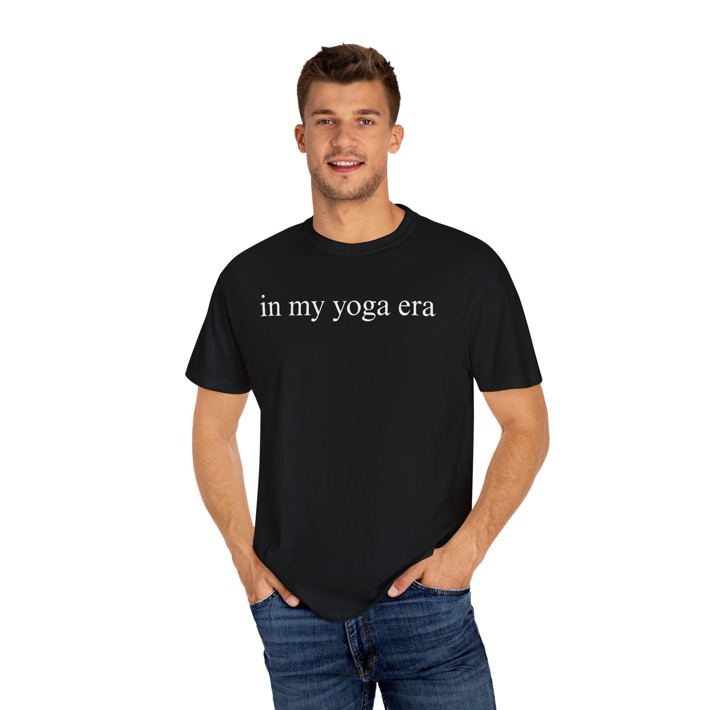 Comfort Colors® In My Yoga Era Shirt, Meditation Shirt for Women, Yoga Lover Shirt, Yoga Saying Shirts, Yoga T Shirt Woman
