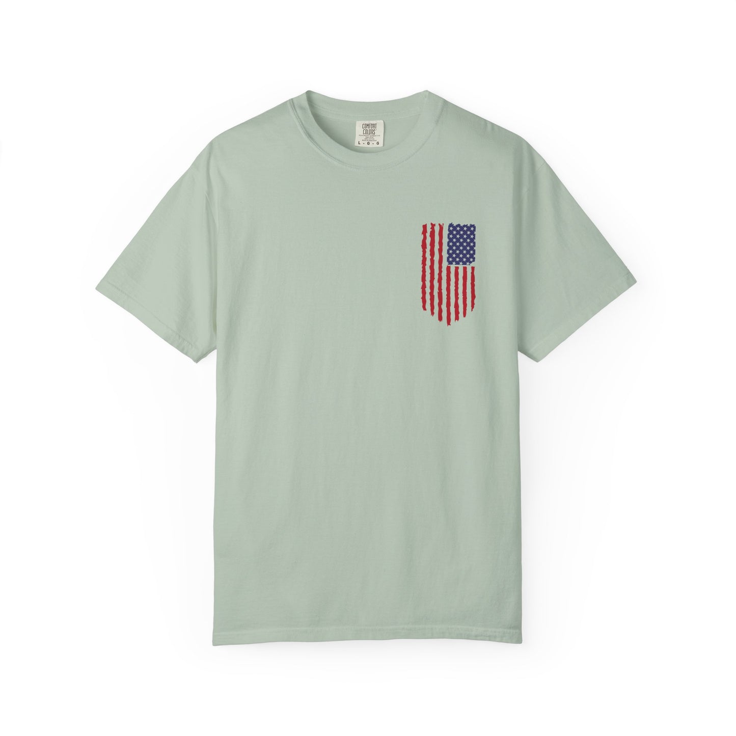 Comfort Colors Men's American Flag Shirt, American flag 4th of July shirt, Men's American Flag Shirt, Patriotic Shirt, USA Flag Tee,