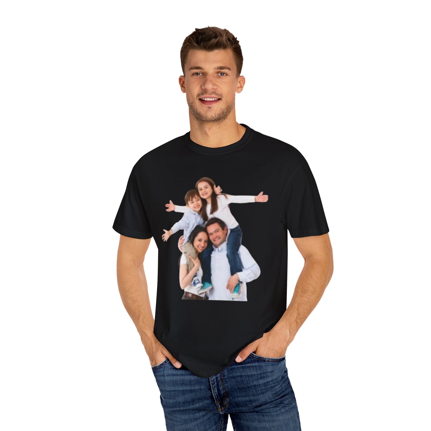 Custom Shirt With Photo, Make Your Own Shirt, Comfort Colors Custom Photo Shirt, Birthday Photo , Family Photo Shirt | Custom Image Shirt