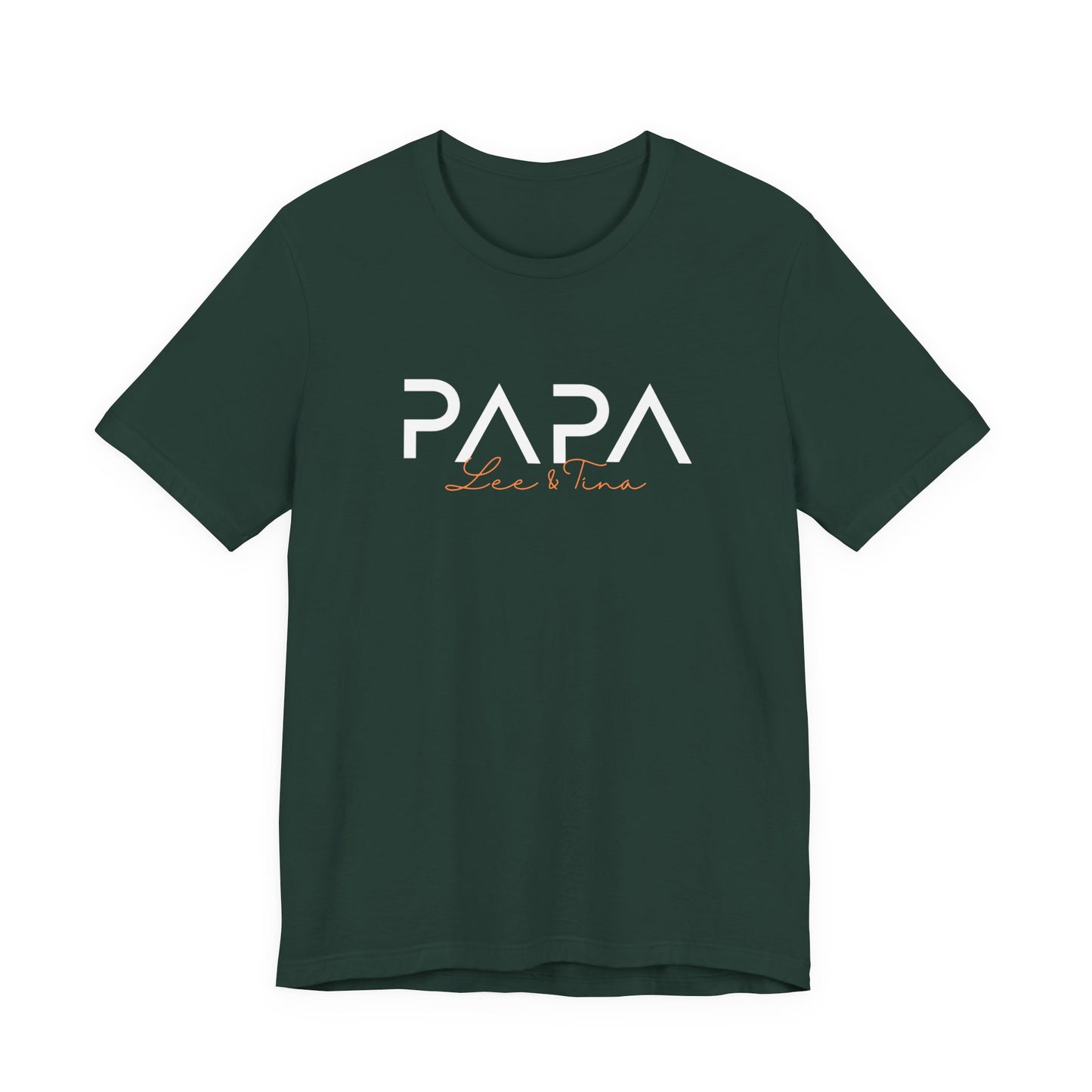 Personalized Dad Shirt with Name, Father T-Shirt Gift, Customize Father Shirt, Custom Text Shirt, Custom Name Shirt, Father Day Gift
