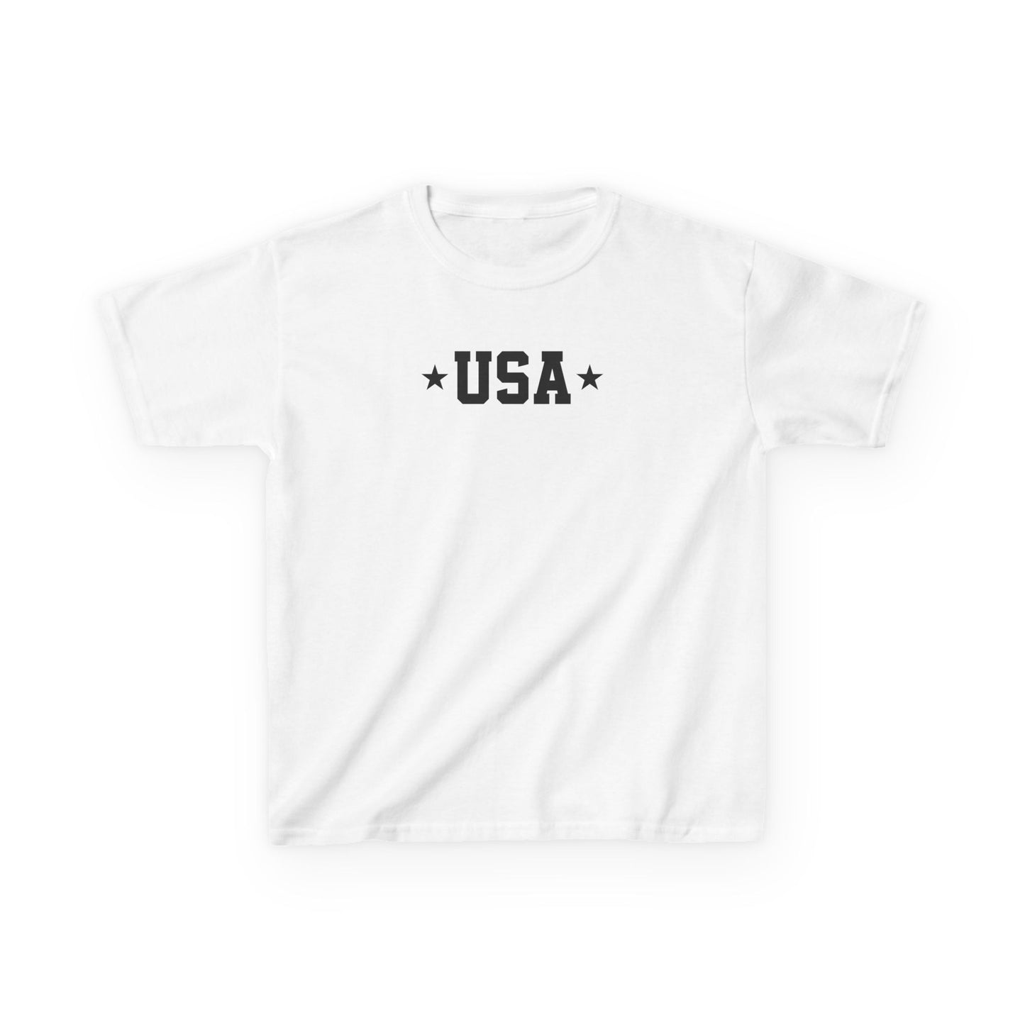 USA (Block Font - Two Stars), Personalized kids shirt, Usa peronalized baby tee,Fourth of July Tee ,Patriotic Shirt,Kids 4th of July Shirts