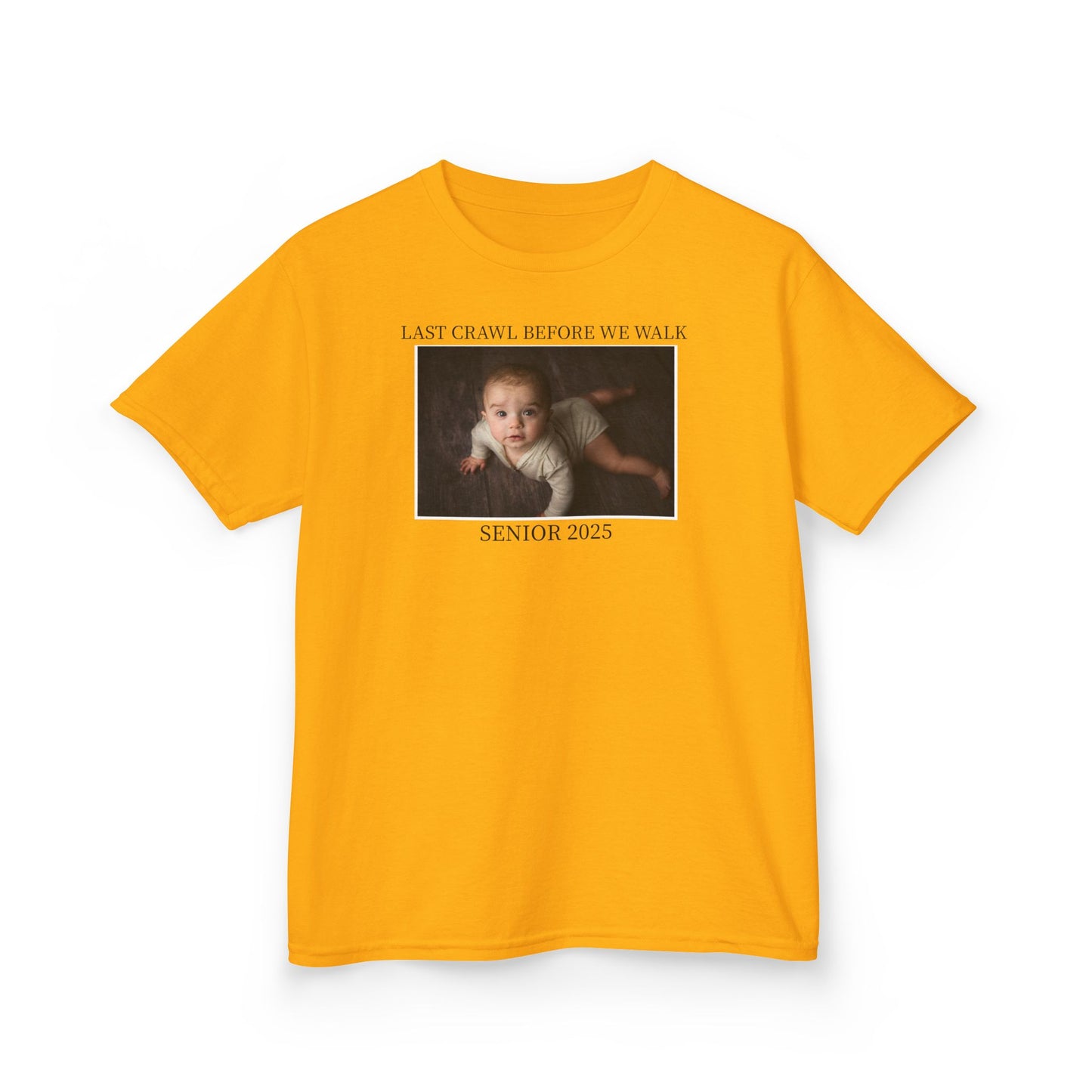 Custom Photo Senior Baby Tee, Last Crawl Before We Walk Grad Baby Tee, Sorority Bar Crawl Shirt, Custom Bar Crawl Tshirt,Custom Photo shirt