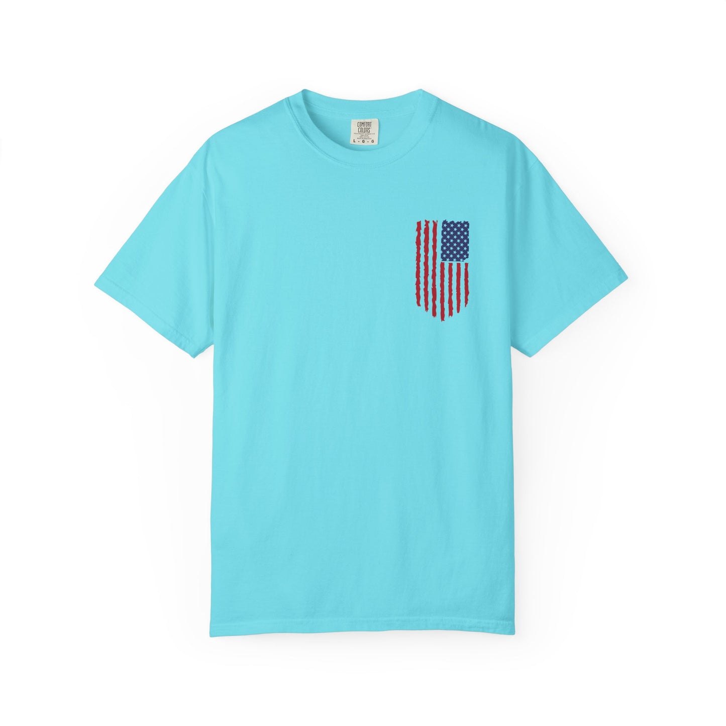 Comfort Colors Men's American Flag Shirt, American flag 4th of July shirt, Men's American Flag Shirt, Patriotic Shirt, USA Flag Tee,