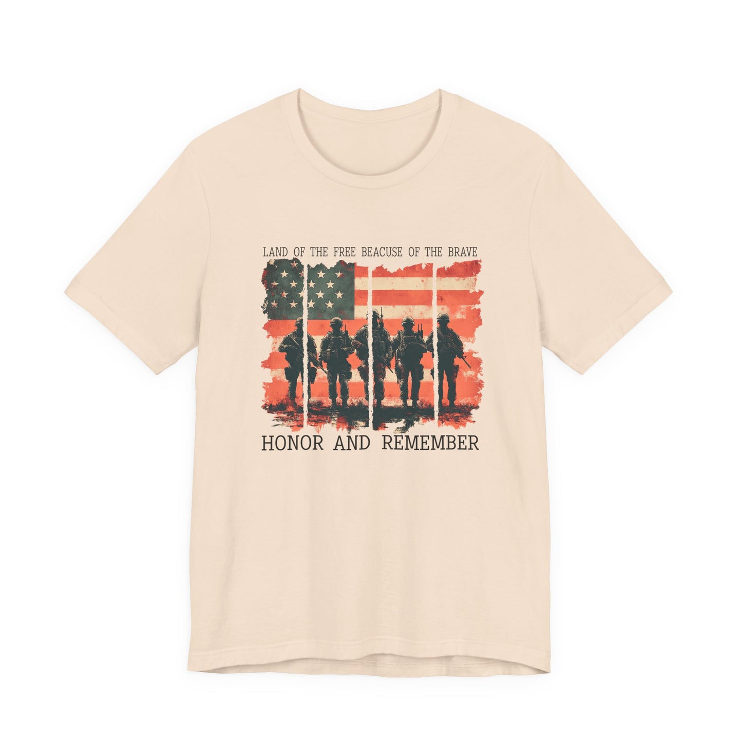 Memorial Day Shirt, American Flag Heart Shirt, Army Shirt, Patriotic American Flag Shirt,Land of the brave Shirt, Heart Memorial Day Shirt,