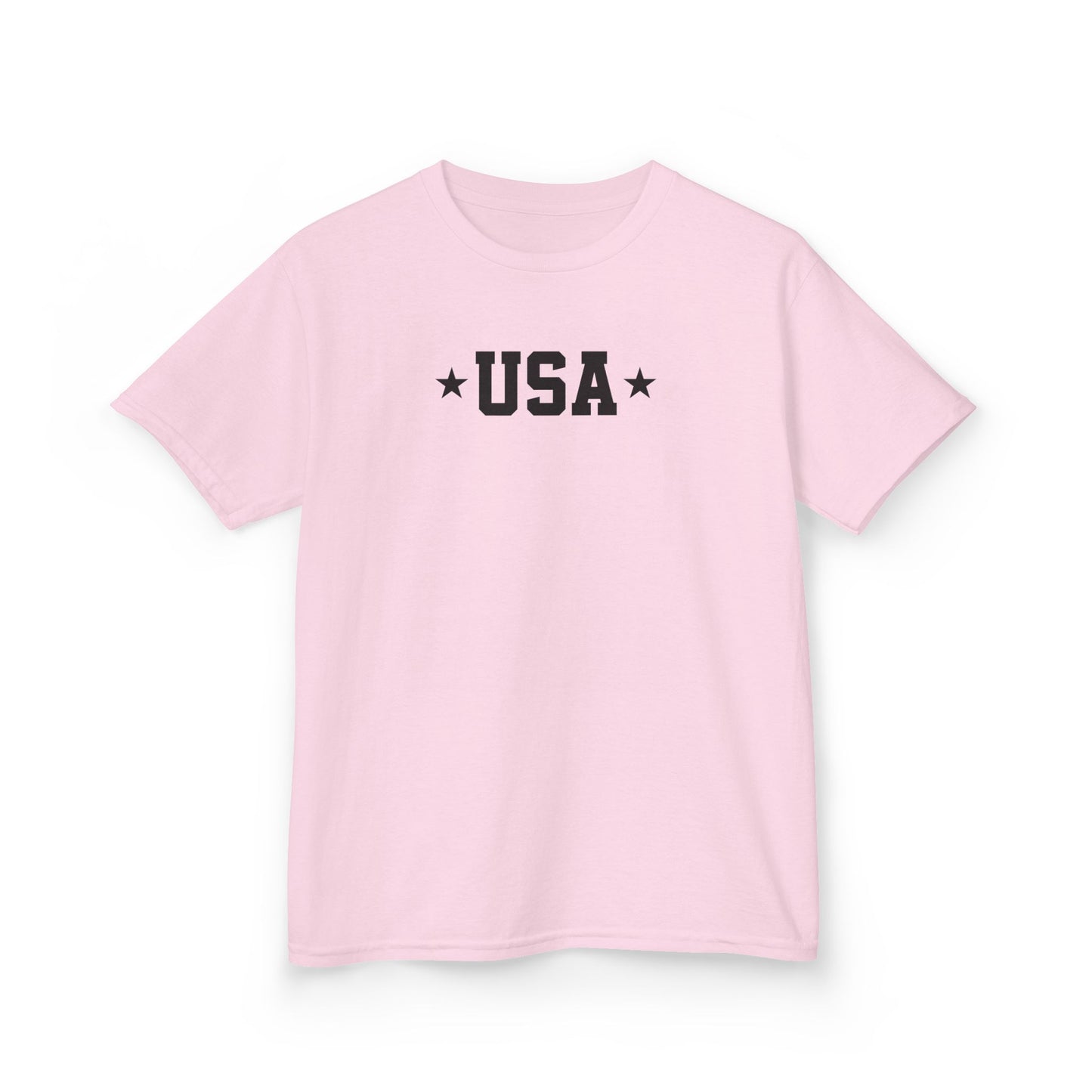 USA (Block Font - Two Stars), Personalized kids shirt, Usa peronalized baby tee,Fourth of July Tee ,Patriotic Shirt,Kids 4th of July Shirts