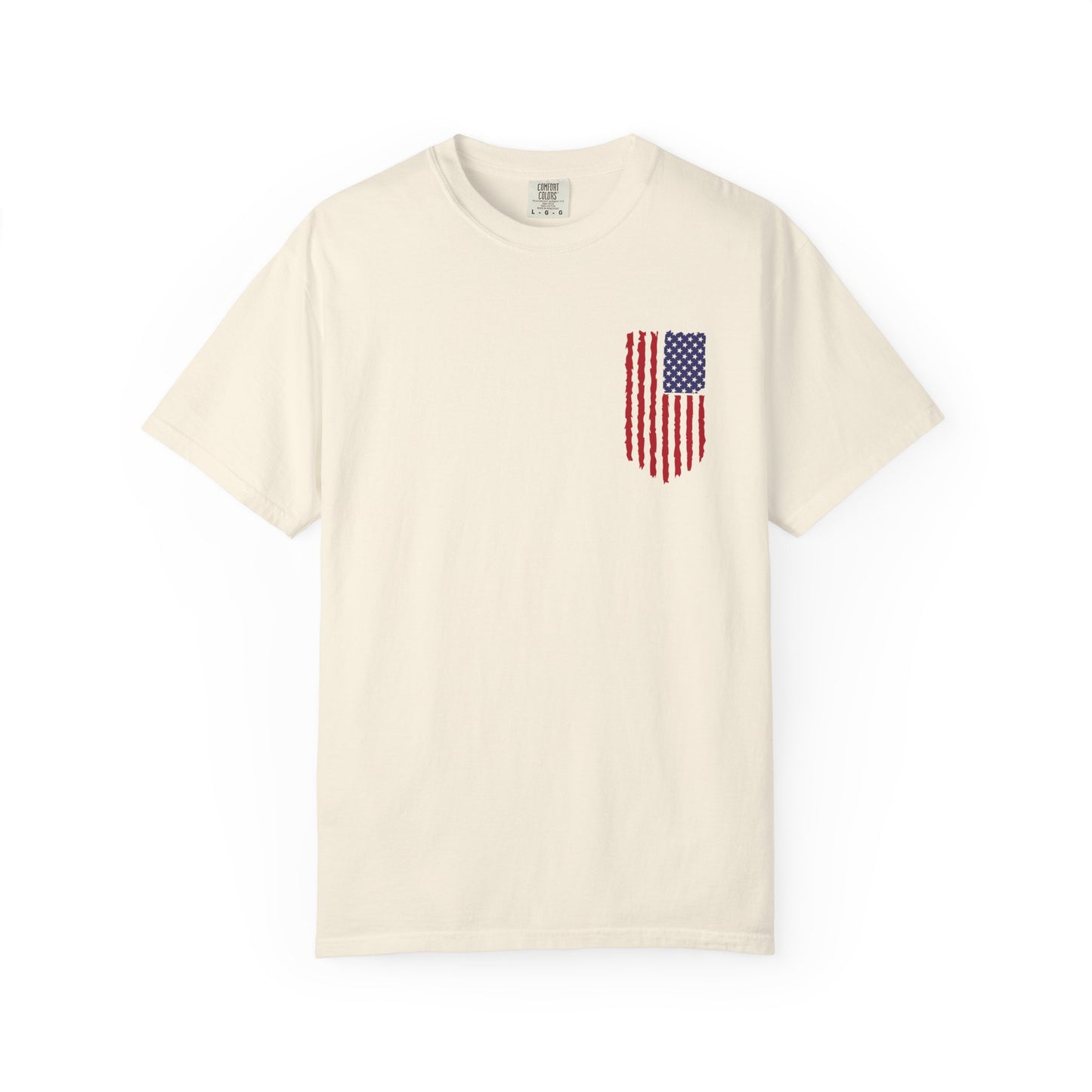 Comfort Colors Men's American Flag Shirt, American flag 4th of July shirt, Men's American Flag Shirt, Patriotic Shirt, USA Flag Tee,