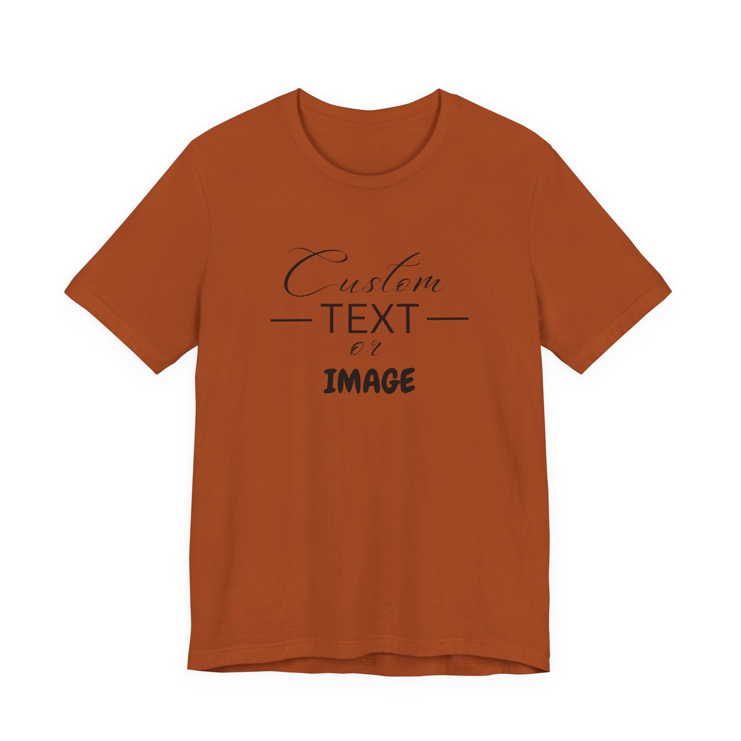 Custom Bell Canvas T Shirt, Personalized Bella Shirt, Custom Unisex Shirts, Custom Shirt, T-Shirt, Custom Logo Shirts, Customizable Business