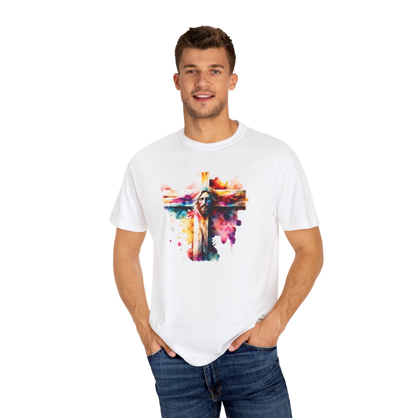 Independence Day Shirt, 4th of July Shirt, She Loves Jesus shirt,America Retro Shirt,Usa Shirt, USA Flag, patriotic jesus shirt,gift for her