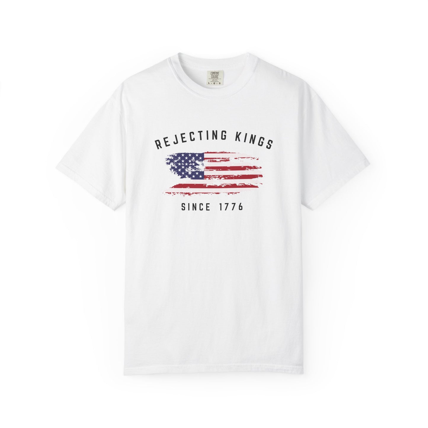 Rejecting Kings Shirt, personalized 4th July independent shirt, Since 1776 Shirt,No Kings In America Shirt,Pro Democracy Shirt,gift for her