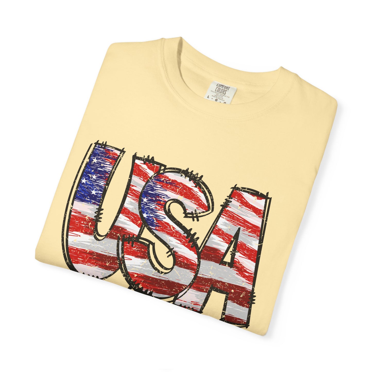 Comfort Color USA Shirt, Independent Day Shirt, USA 1776 Top, Gift For Her, Valentine's Day Shirt, America Shirt, 4th of July Tee,