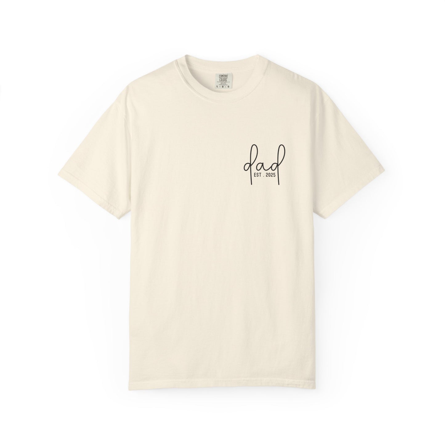Comfort Color T-Shirt, Custom Text Shirt, Personalized Tee, Father's Day Shirt, Gift for Her, Birthday Gift, Usa Shirt, Grandpa shirt