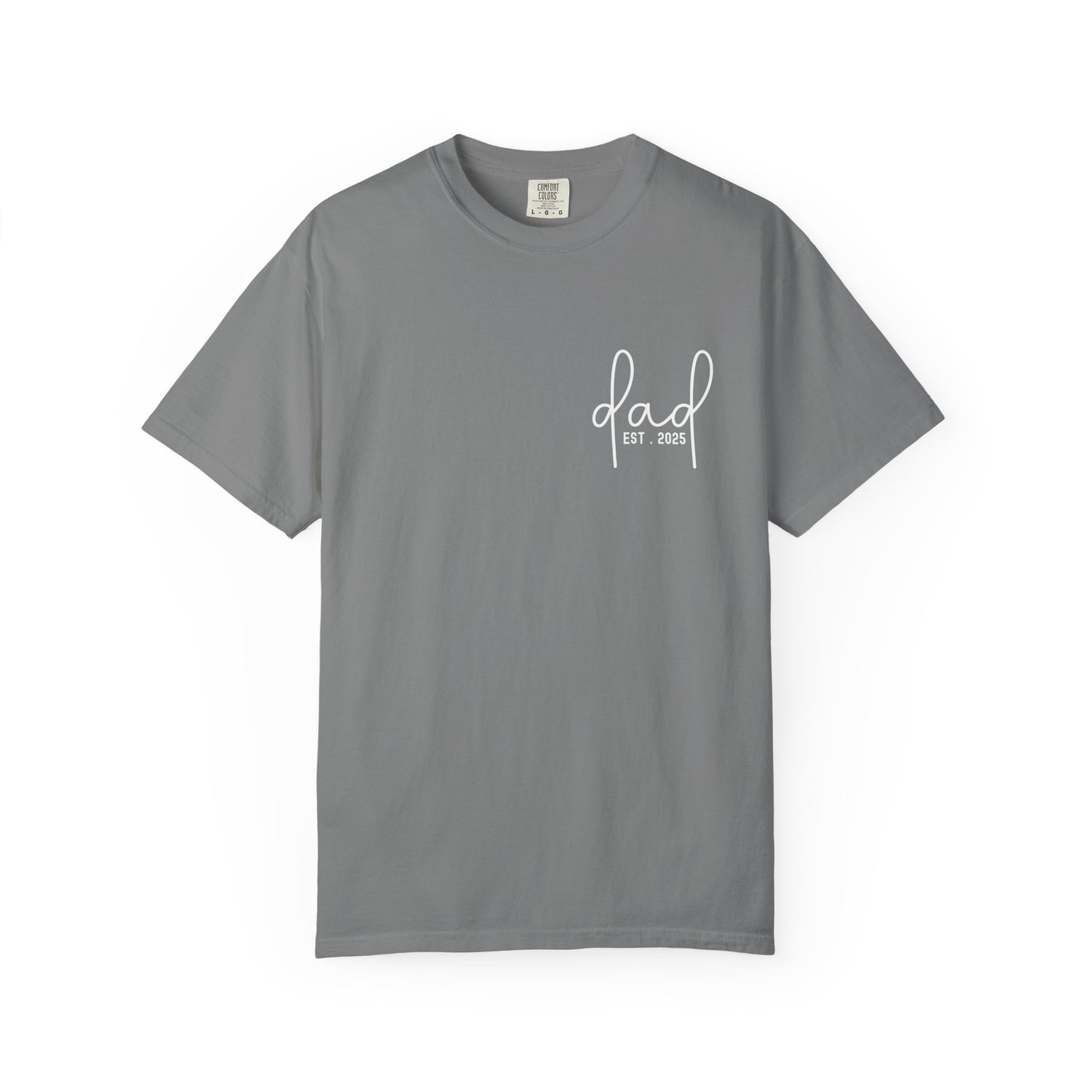 Comfort Color T-Shirt, Custom Text Shirt, Personalized Tee, Father's Day Shirt, Gift for Her, Birthday Gift, Usa Shirt, Grandpa shirt