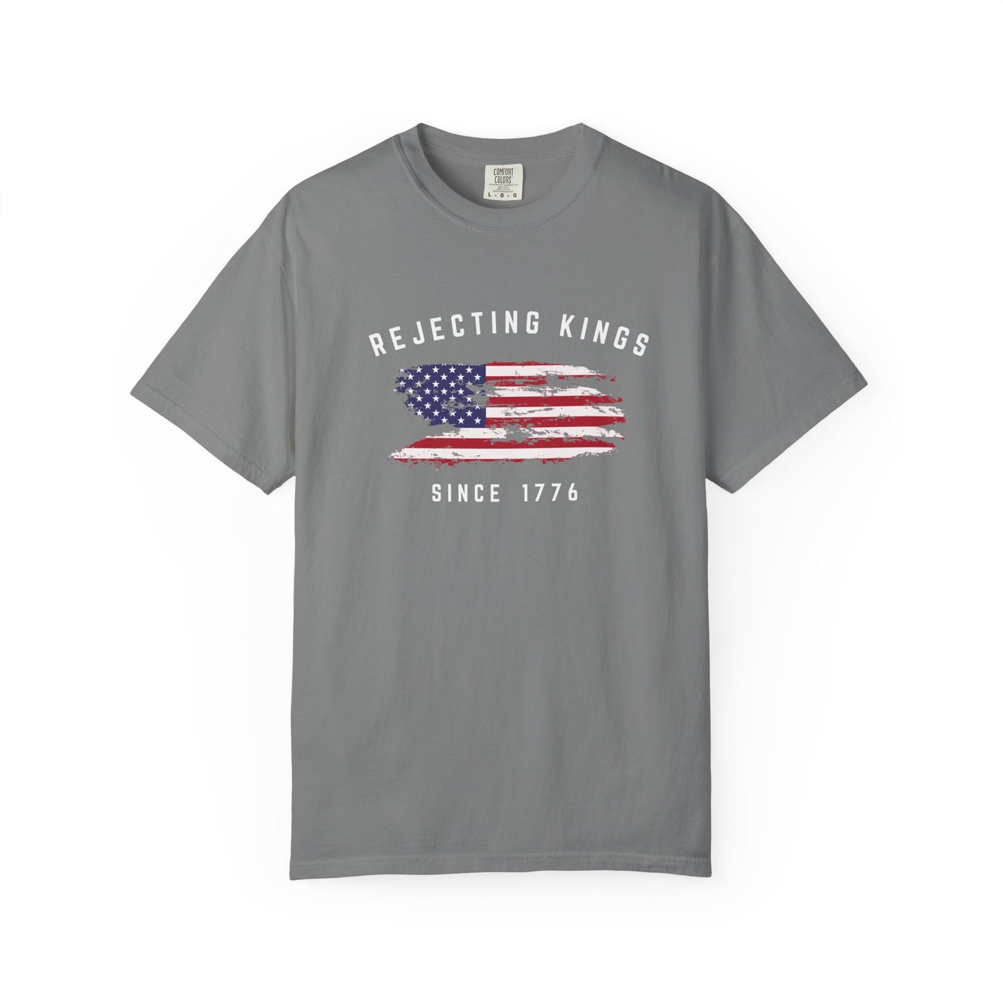 Rejecting Kings Shirt, personalized 4th July independent shirt, Since 1776 Shirt,No Kings In America Shirt,Pro Democracy Shirt,gift for her