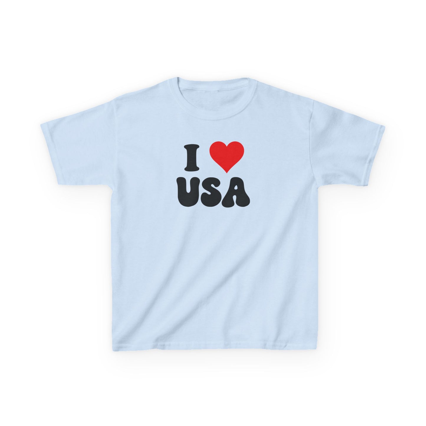 I Love USA T-Shirt, Patriotic Tee, American Flag Shirt, USA Pride, Fourth of July, USA Gift, America Lover, Red White Blue, gift for her