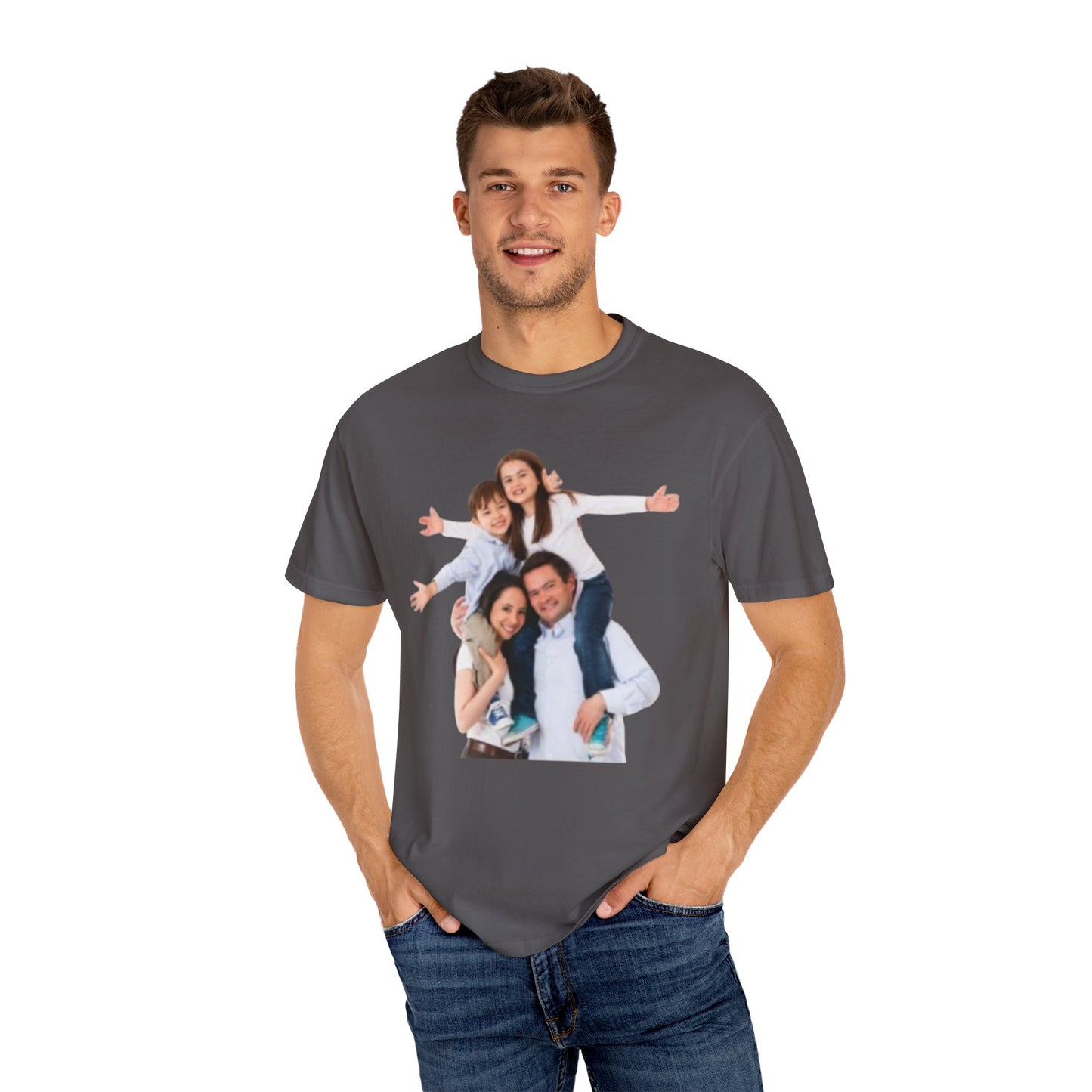Custom Shirt With Photo, Make Your Own Shirt, Comfort Colors Custom Photo Shirt, Birthday Photo , Family Photo Shirt | Custom Image Shirt