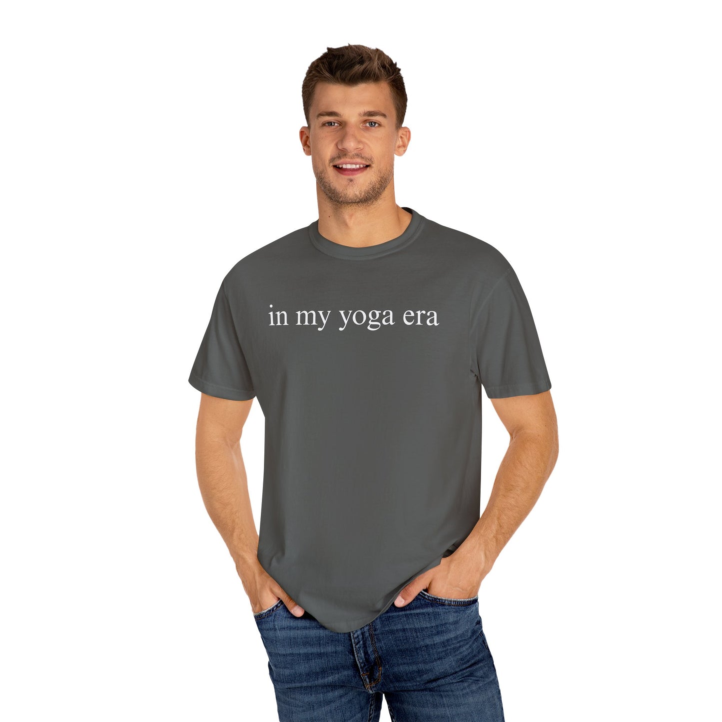 Comfort Colors® In My Yoga Era Shirt, Meditation Shirt for Women, Yoga Lover Shirt, Yoga Saying Shirts, Yoga T Shirt Woman