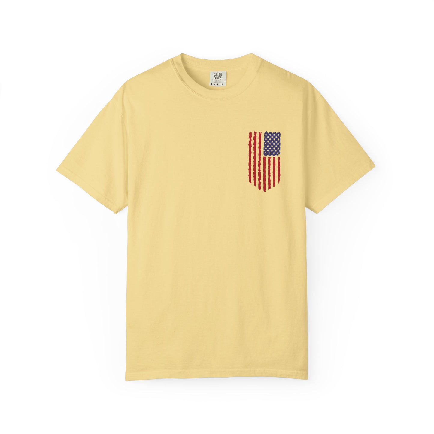 Comfort Colors Men's American Flag Shirt, American flag 4th of July shirt, Men's American Flag Shirt, Patriotic Shirt, USA Flag Tee,