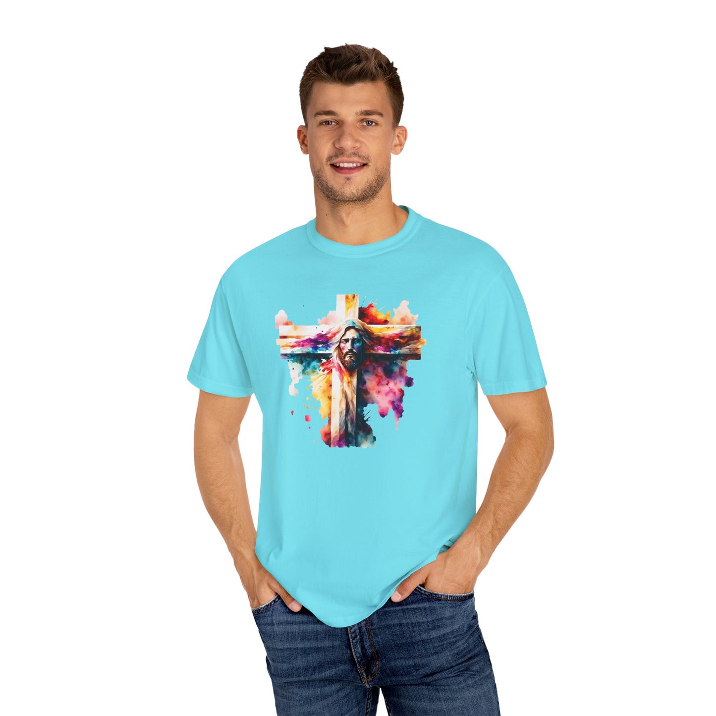Independence Day Shirt, 4th of July Shirt, She Loves Jesus shirt,America Retro Shirt,Usa Shirt, USA Flag, patriotic jesus shirt,gift for her