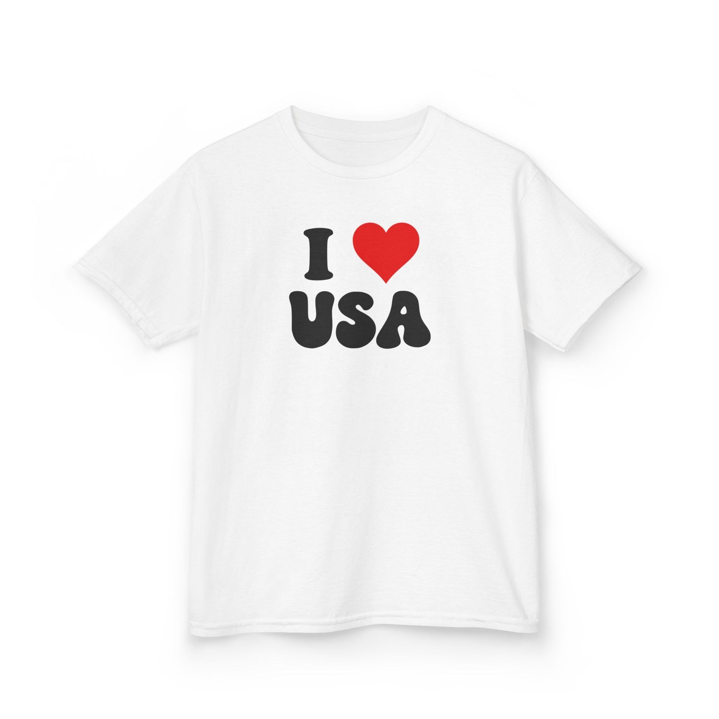 I Love USA T-Shirt, Patriotic Tee, American Flag Shirt, USA Pride, Fourth of July, USA Gift, America Lover, Red White Blue, gift for her