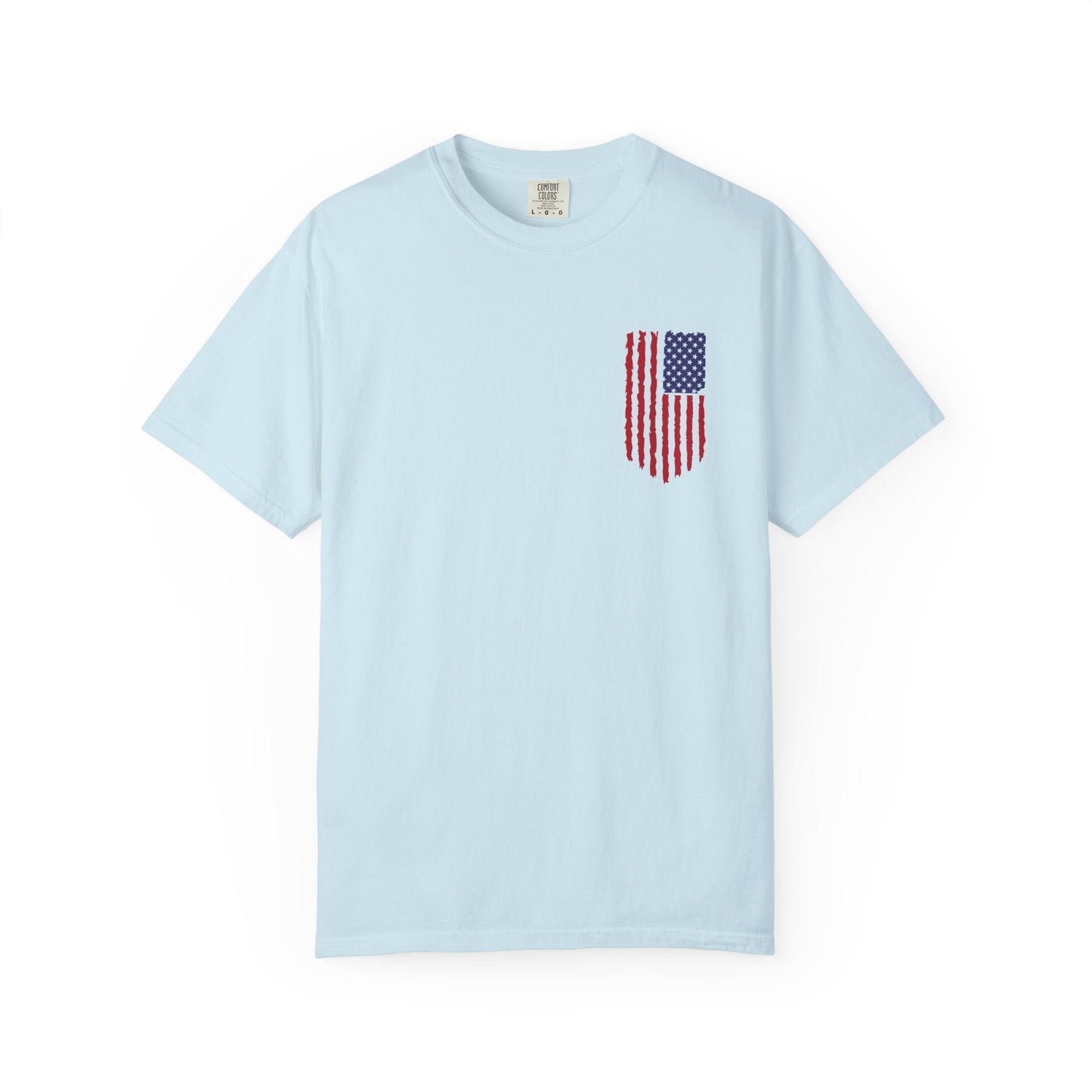 Comfort Colors Men's American Flag Shirt, American flag 4th of July shirt, Men's American Flag Shirt, Patriotic Shirt, USA Flag Tee,