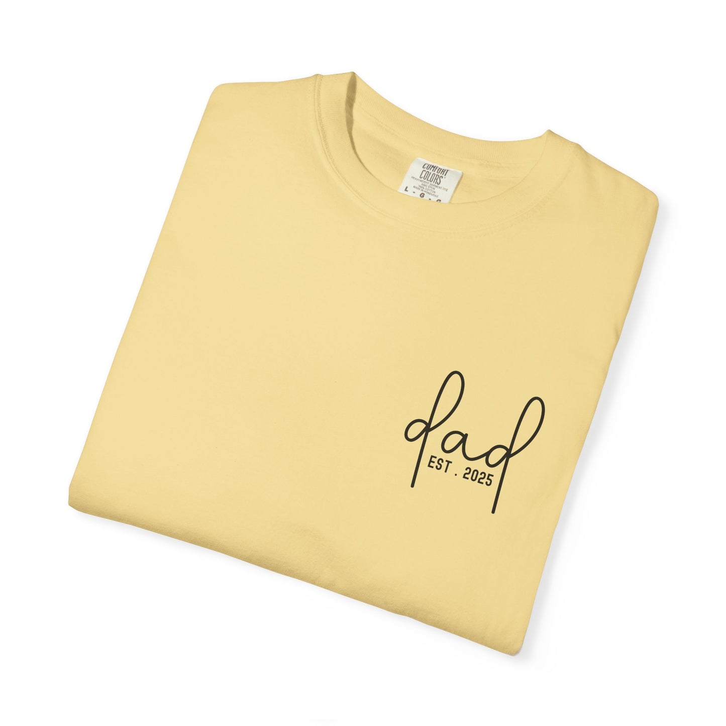 Comfort Color T-Shirt, Custom Text Shirt, Personalized Tee, Father's Day Shirt, Gift for Her, Birthday Gift, Usa Shirt, Grandpa shirt