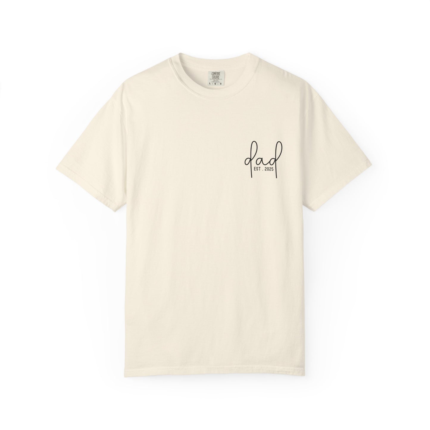 Personalized Dad Shirt, Dad Shirt, Gift for Dad, Dad Tee, Dad EST Shirt, Dad Custom Shirt, Custom text, Gift for Dad, Father Gift