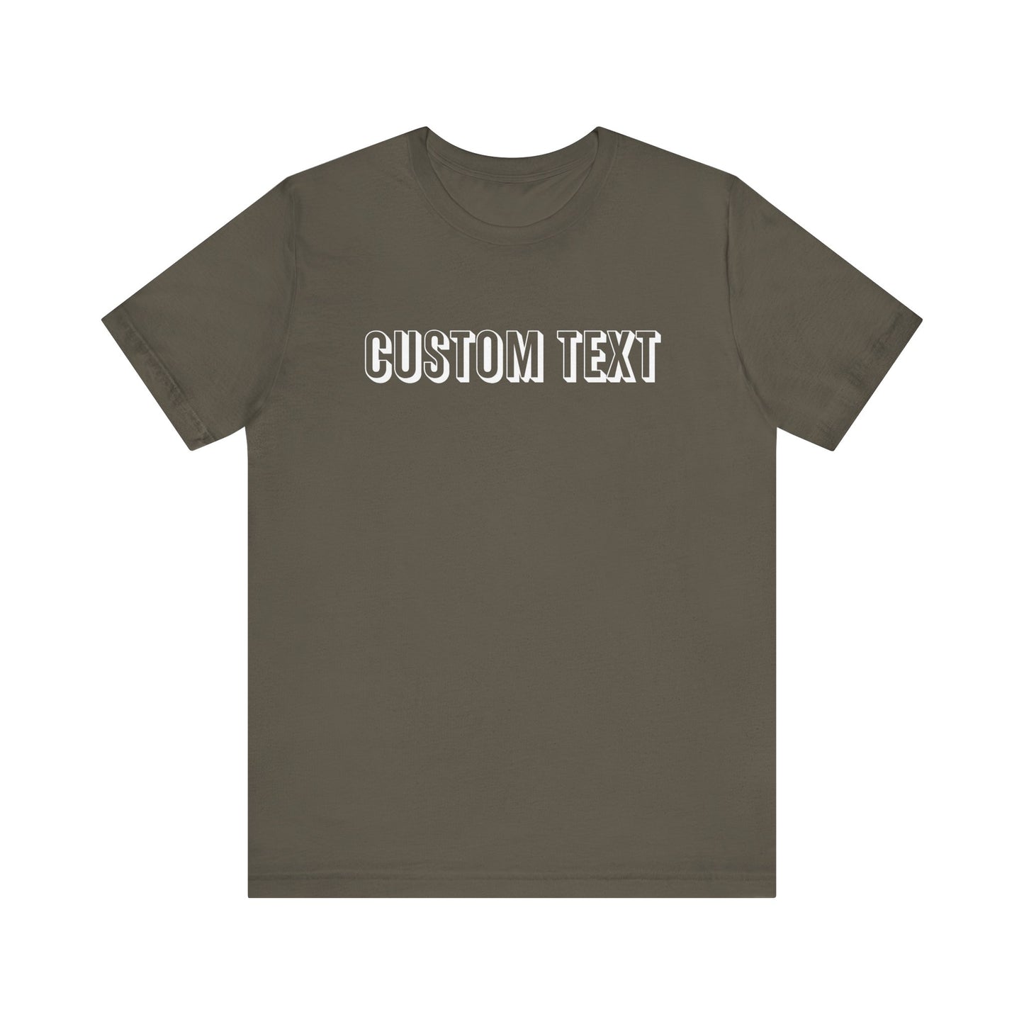 Custom Comfort Colors Shirt, Custom V Neck Shirt, Custom T Shirt, Add Your Own Text, Personalized Shirt , Boho , Adult Shirt, Custom Tee