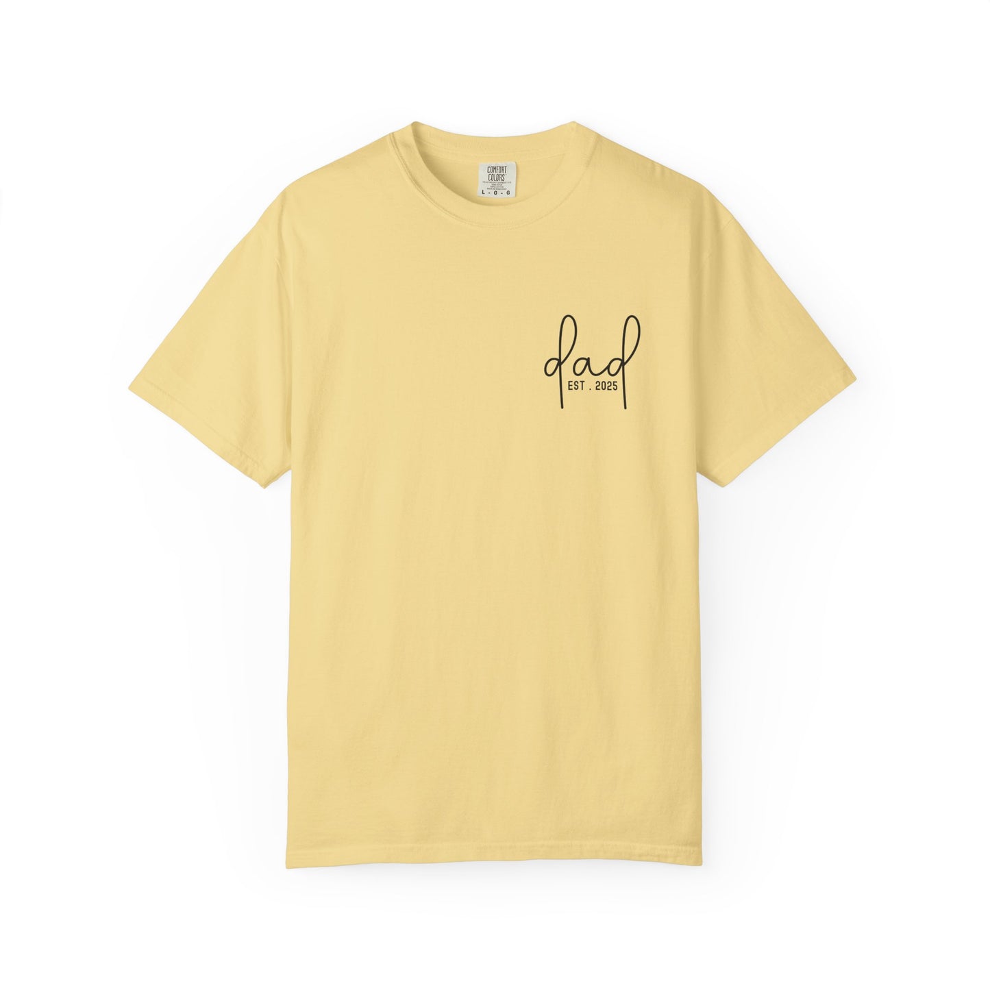 Comfort Color T-Shirt, Custom Text Shirt, Personalized Tee, Father's Day Shirt, Gift for Her, Birthday Gift, Usa Shirt, Grandpa shirt