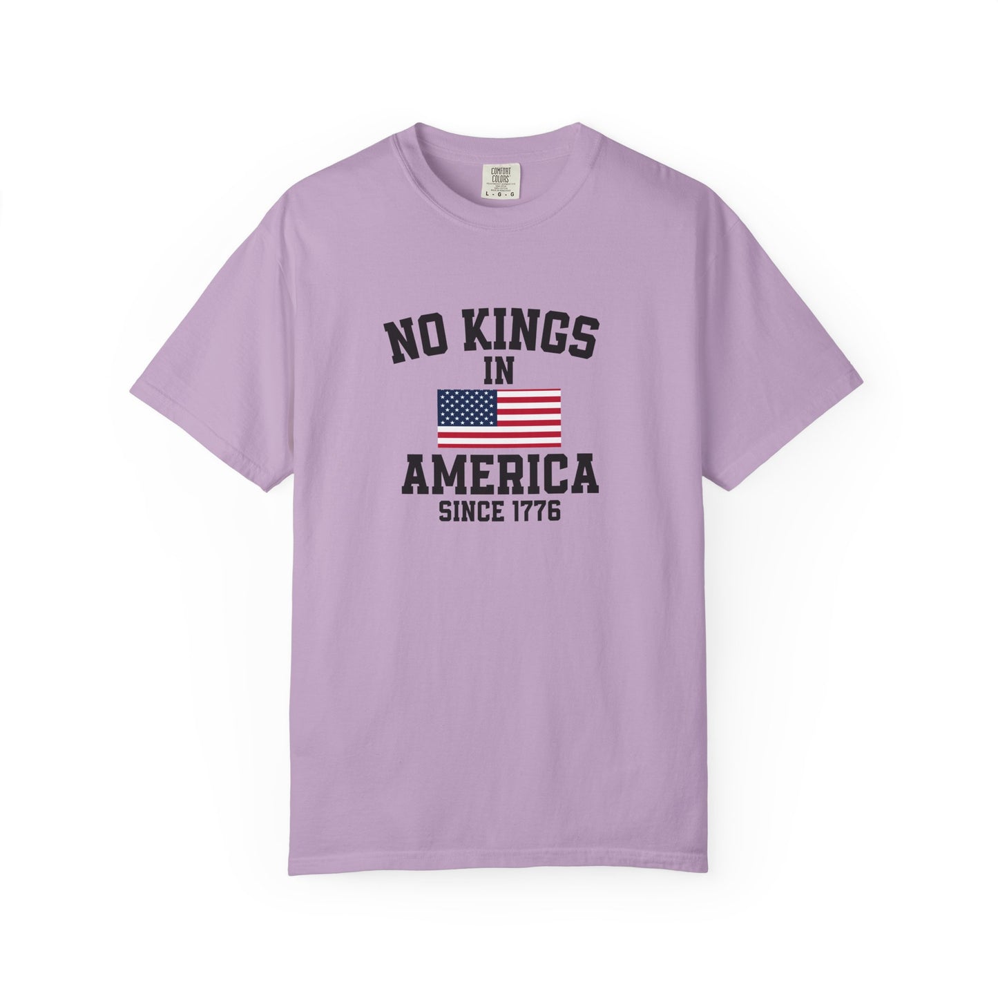 Personalized No Kings in America T Shirt, Democracy Tee, Patriotic Tee , personalized T shirt, 4th July Custom shirt, Liberal Shirt