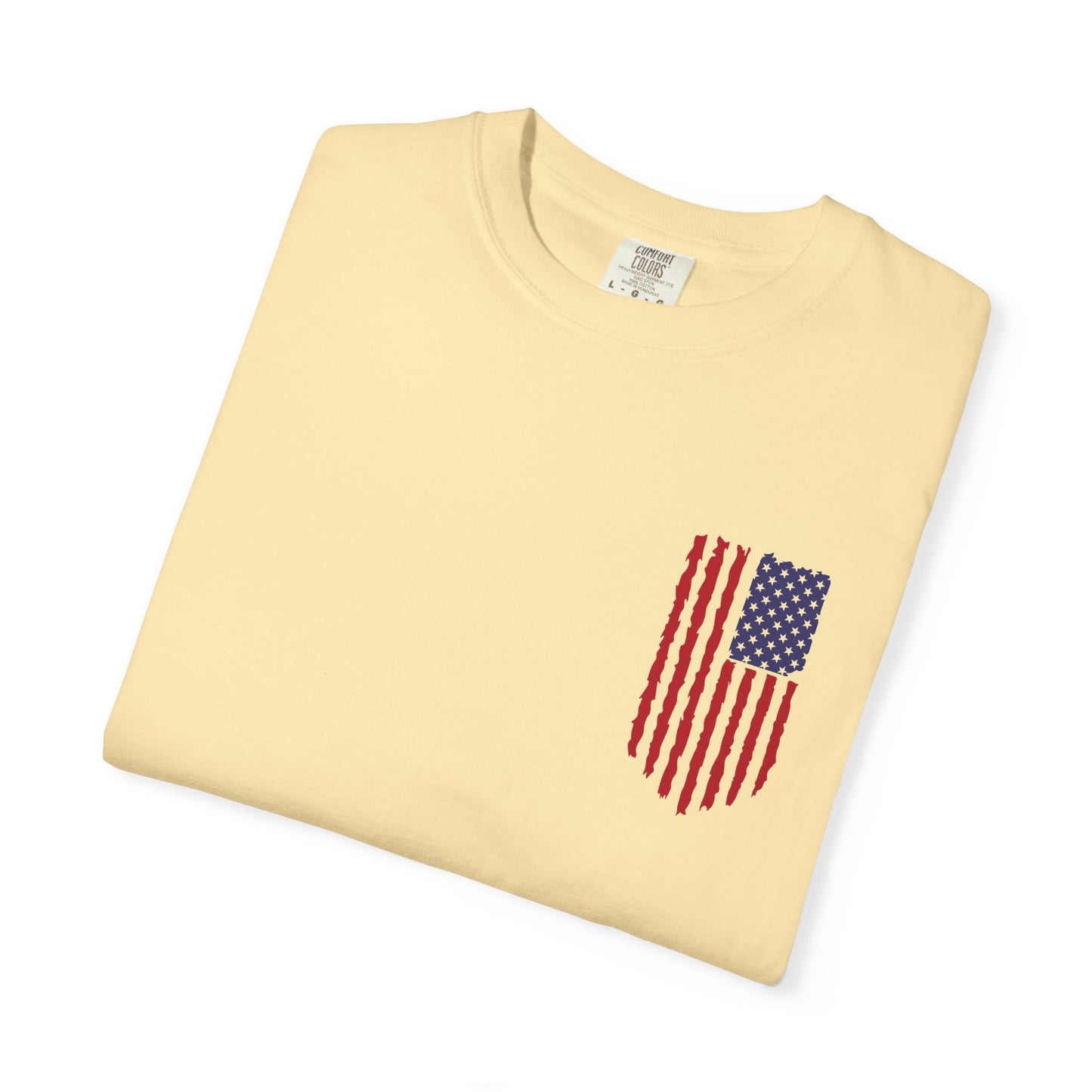 Comfort Colors Men's American Flag Shirt, American flag 4th of July shirt, Men's American Flag Shirt, Patriotic Shirt, USA Flag Tee,