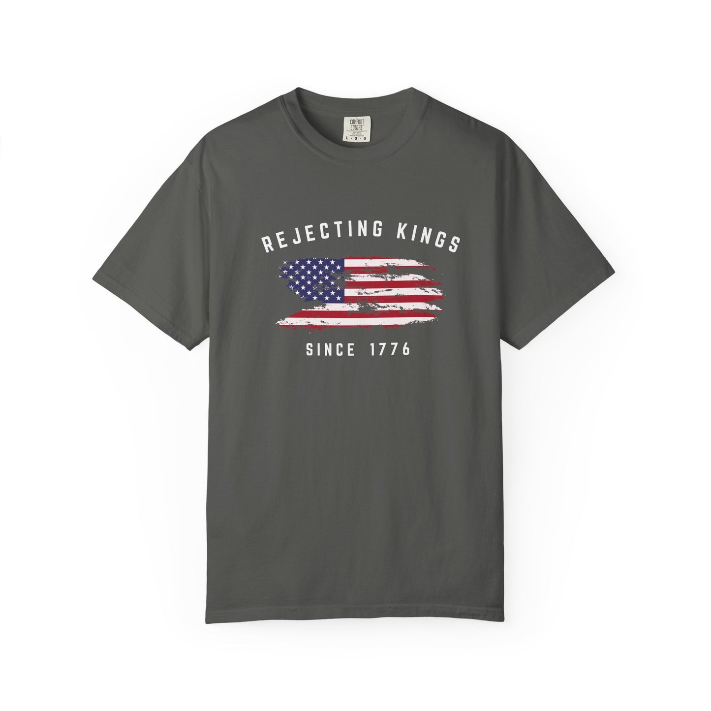 Rejecting Kings Shirt, personalized 4th July independent shirt, Since 1776 Shirt,No Kings In America Shirt,Pro Democracy Shirt,gift for her