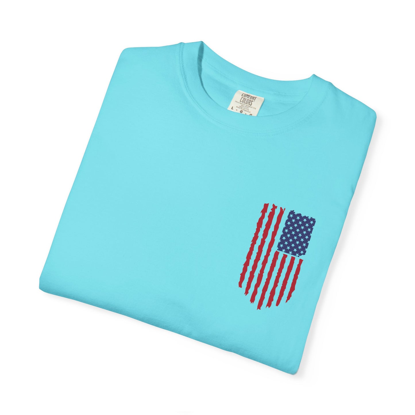 Comfort Colors Men's American Flag Shirt, American flag 4th of July shirt, Men's American Flag Shirt, Patriotic Shirt, USA Flag Tee,