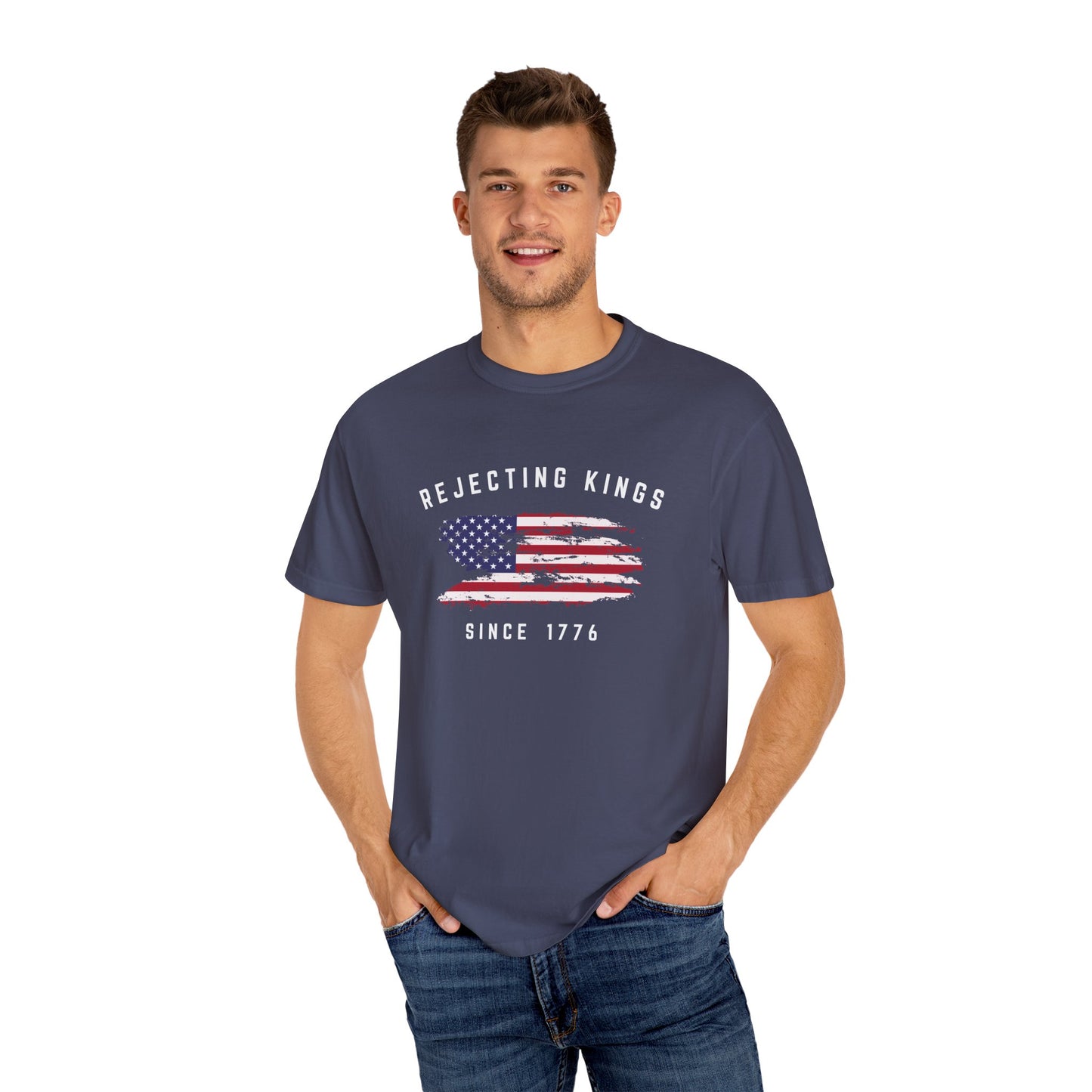 Rejecting Kings Shirt, personalized 4th July independent shirt, Since 1776 Shirt,No Kings In America Shirt,Pro Democracy Shirt,gift for her