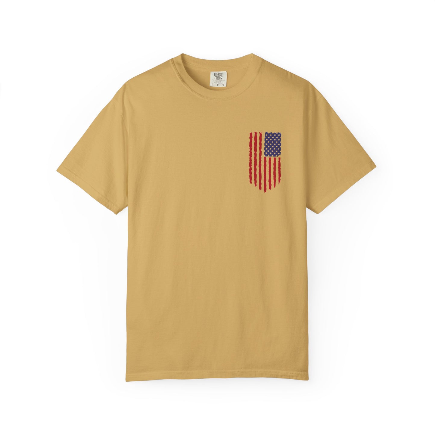 Comfort Colors Men's American Flag Shirt, American flag 4th of July shirt, Men's American Flag Shirt, Patriotic Shirt, USA Flag Tee,