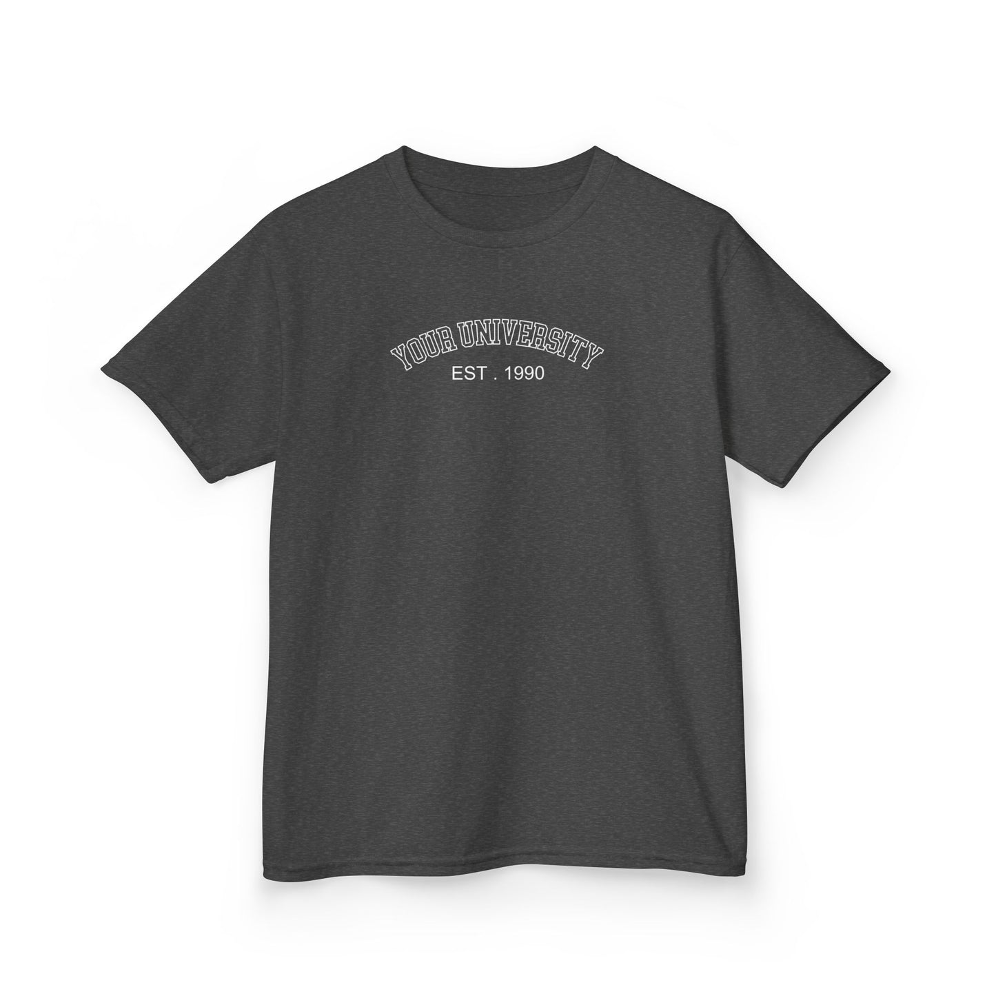 Personalized University Baby Tee, Personalized University Name Shirt, personalized text shirt, Custom Text Shirt, Graduation shirt, Crop Top