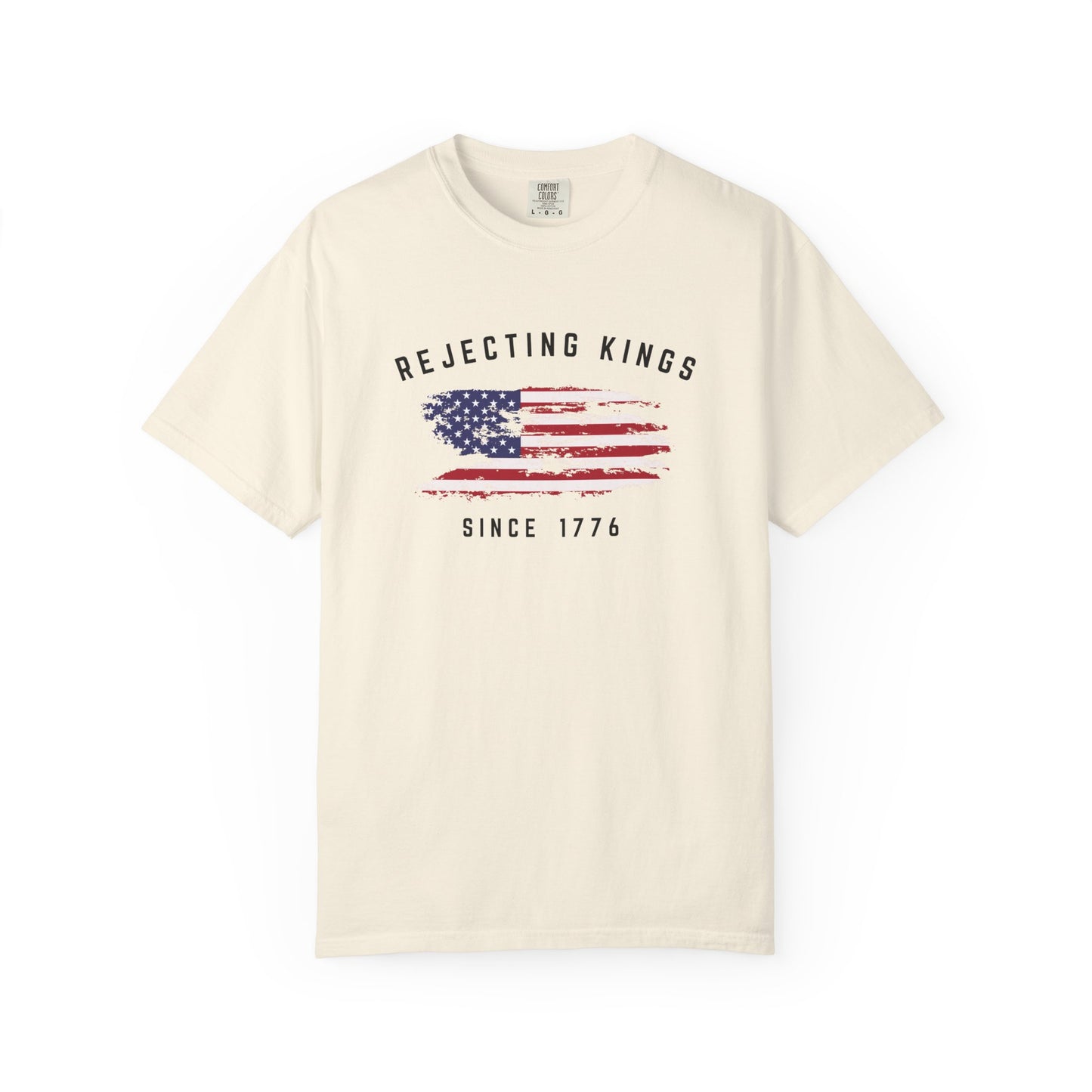 Rejecting Kings Shirt, personalized 4th July independent shirt, Since 1776 Shirt,No Kings In America Shirt,Pro Democracy Shirt,gift for her