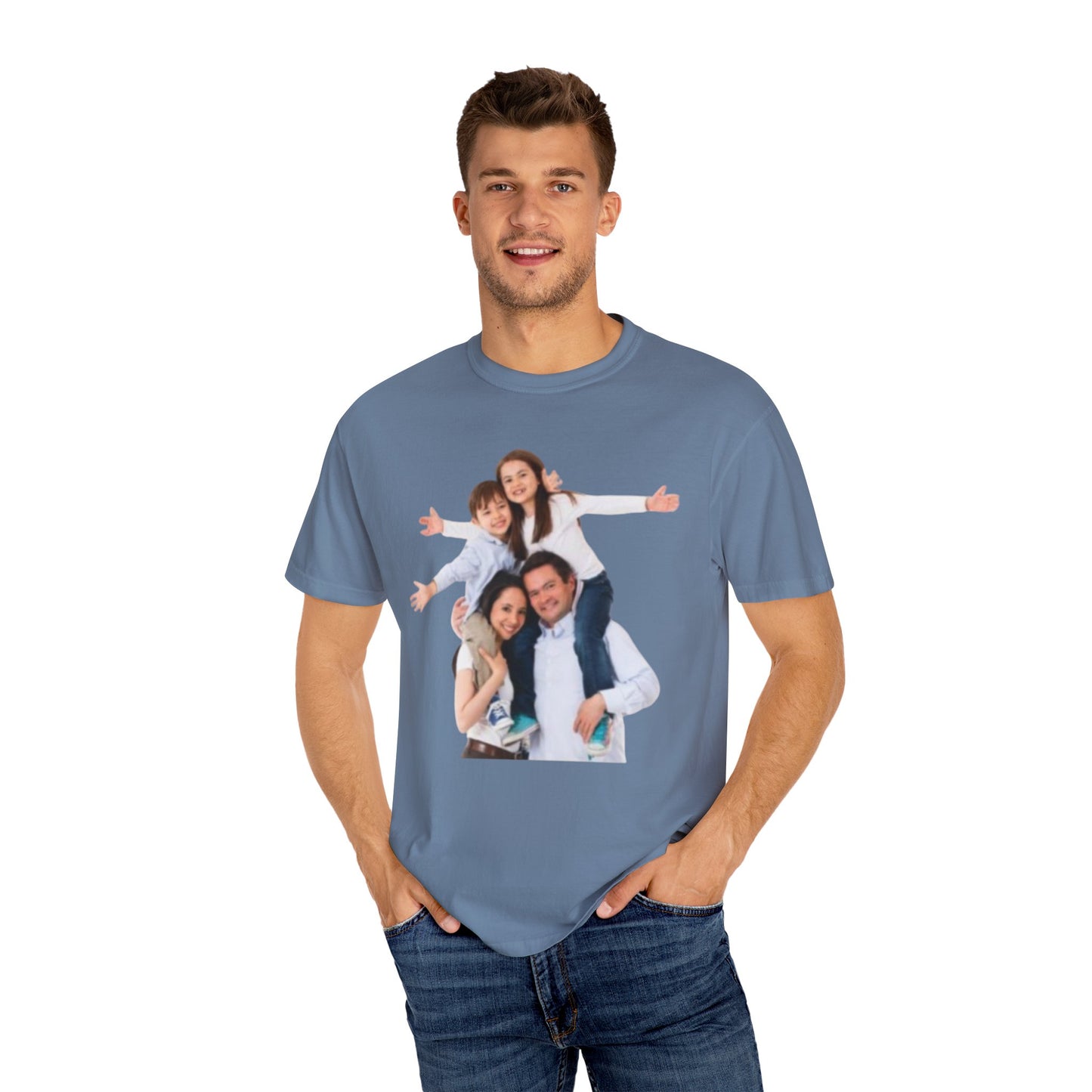 Custom Shirt With Photo, Make Your Own Shirt, Comfort Colors Custom Photo Shirt, Birthday Photo , Family Photo Shirt | Custom Image Shirt