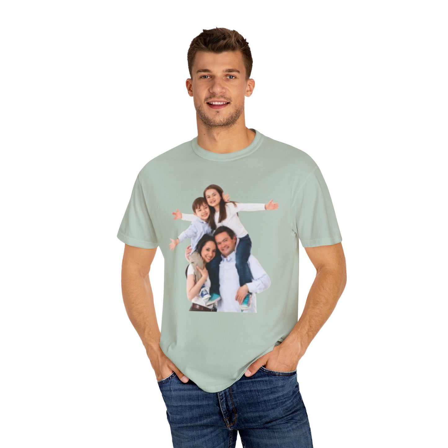 Custom Shirt With Photo, Make Your Own Shirt, Comfort Colors Custom Photo Shirt, Birthday Photo , Family Photo Shirt | Custom Image Shirt