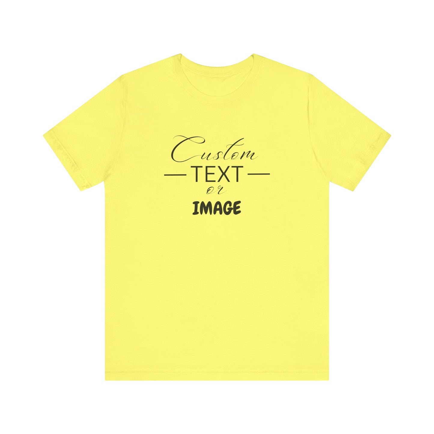 Custom Bell Canvas T Shirt, Personalized Bella Shirt, Custom Unisex Shirts, Custom Shirt, T-Shirt, Custom Logo Shirts, Customizable Business